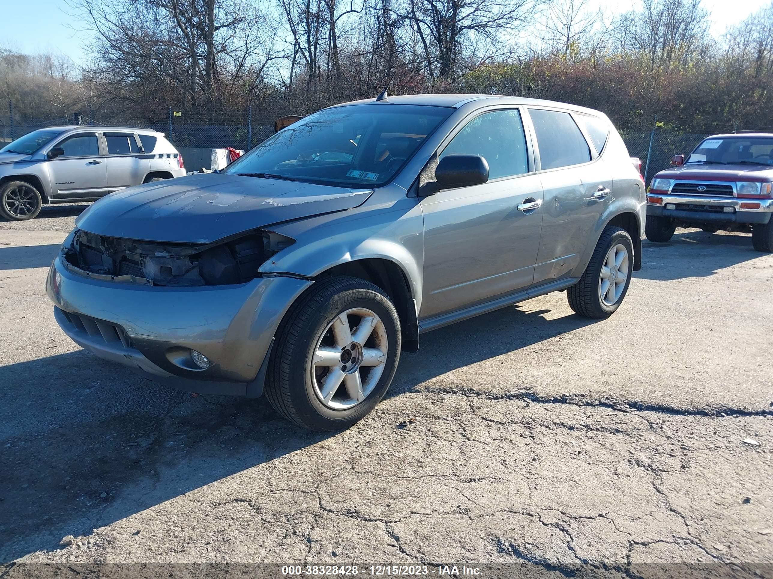 Photo 1 VIN: JN8AZ08T55W311022 - NISSAN MURANO 