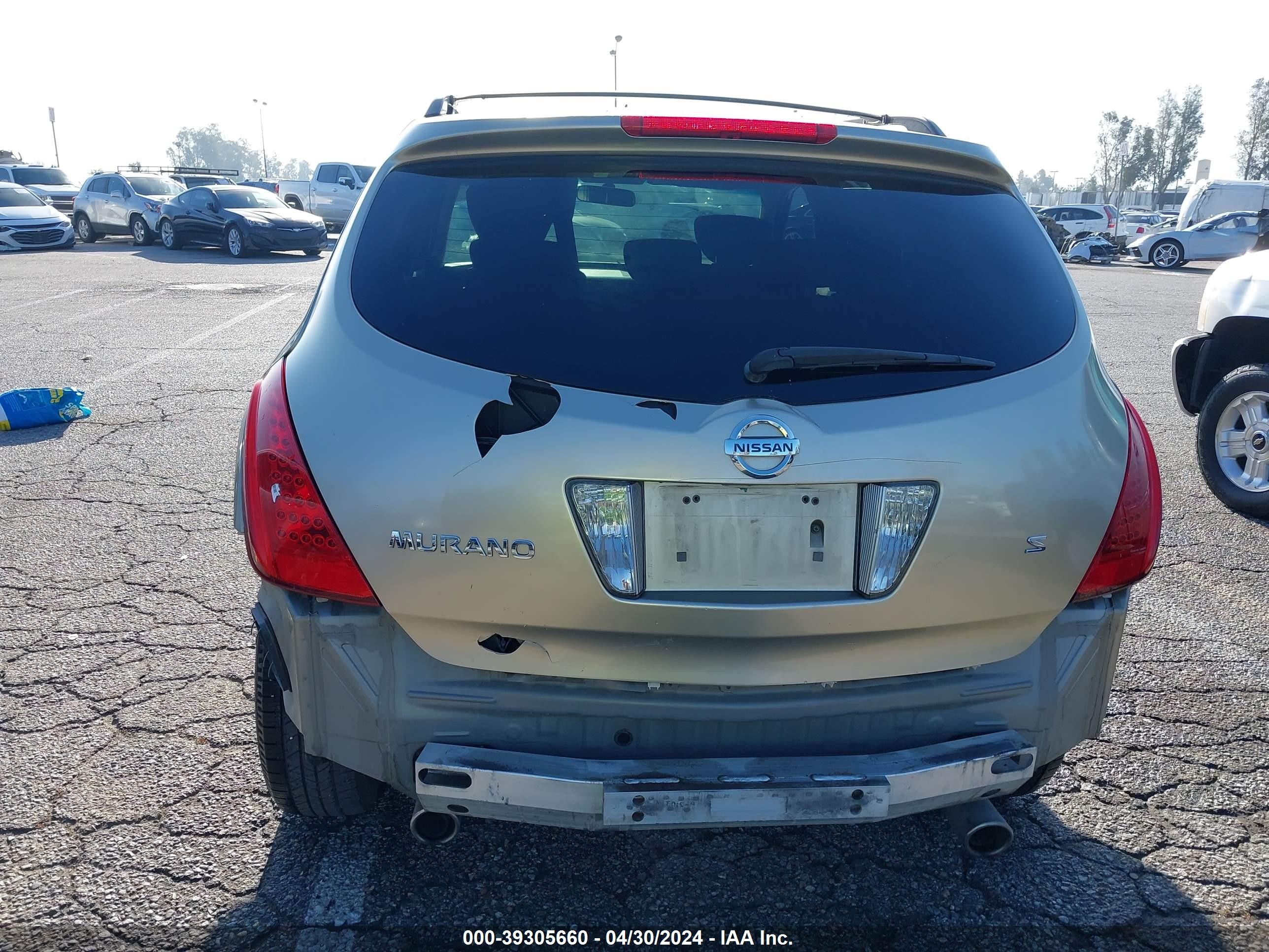 Photo 16 VIN: JN8AZ08T56W405158 - NISSAN MURANO 