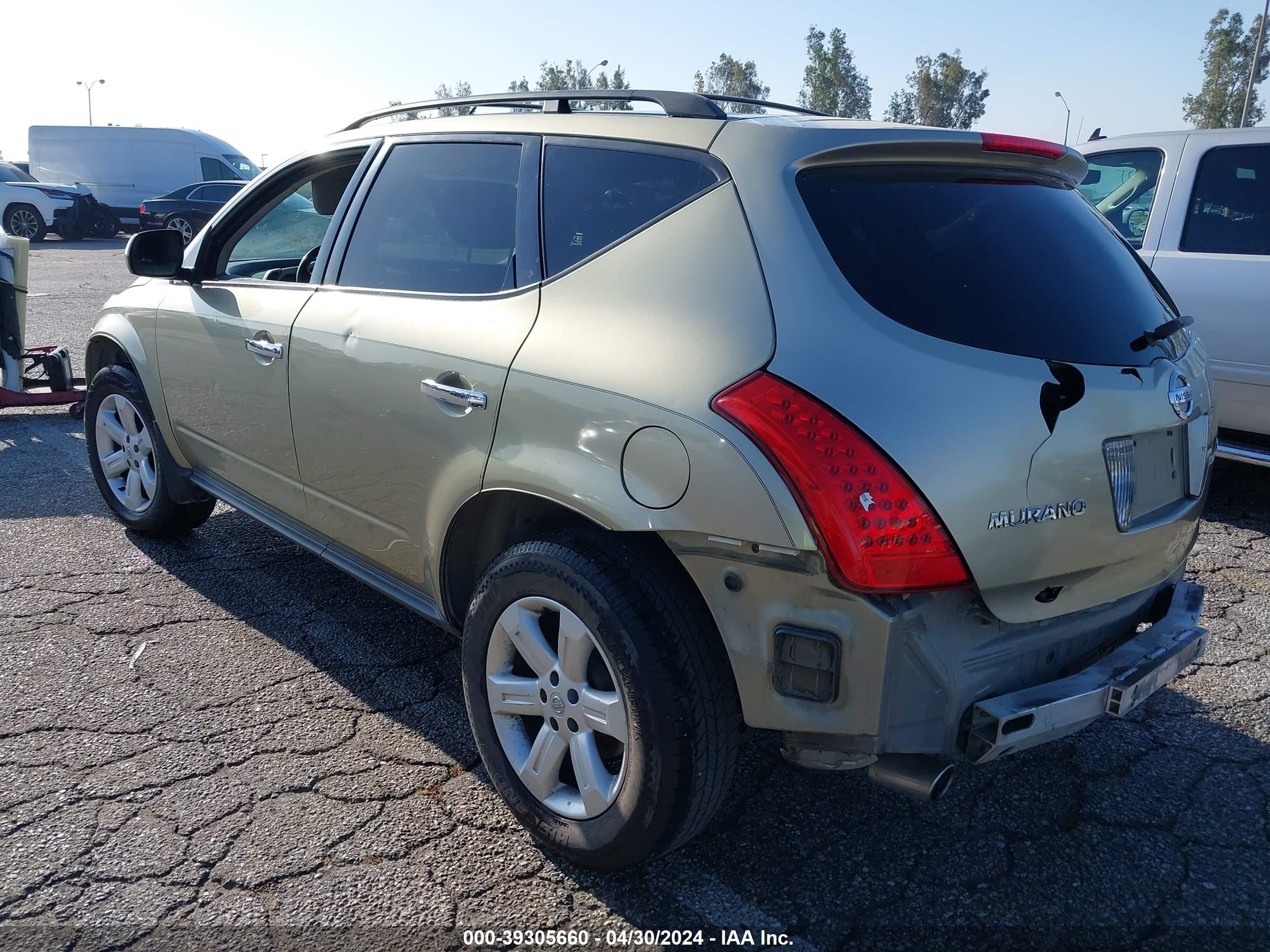 Photo 2 VIN: JN8AZ08T56W405158 - NISSAN MURANO 