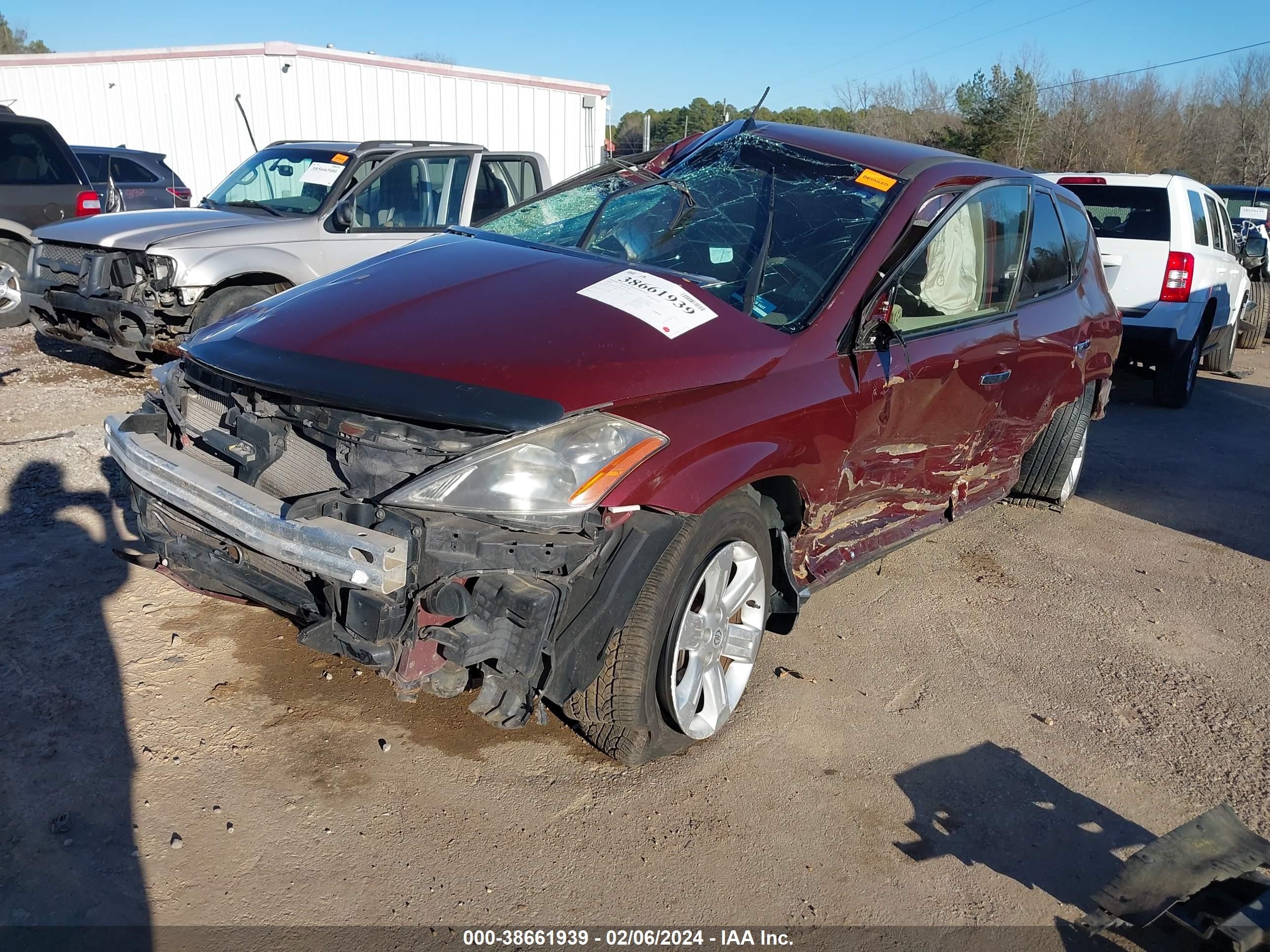 Photo 1 VIN: JN8AZ08T56W407721 - NISSAN MURANO 