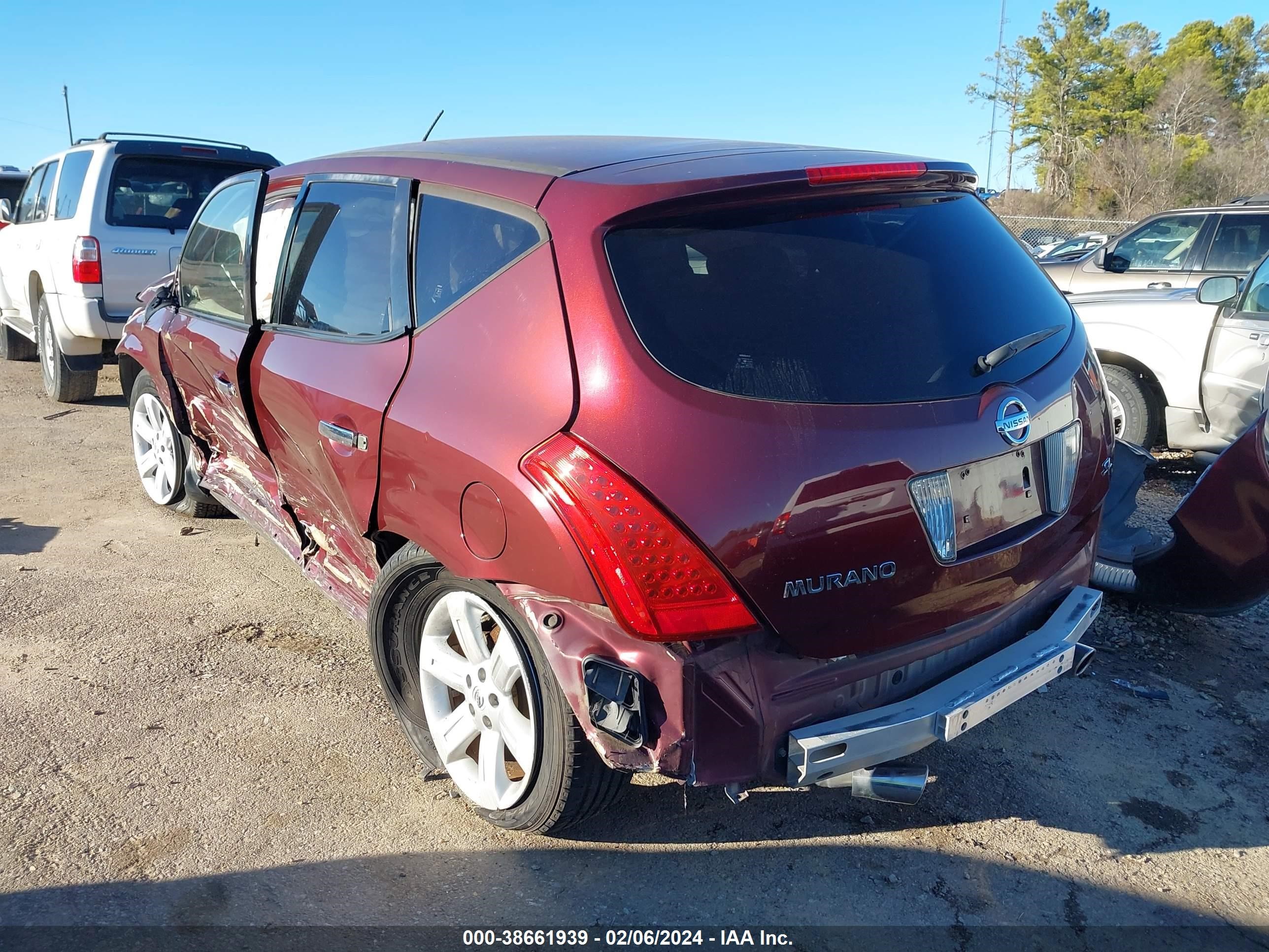 Photo 2 VIN: JN8AZ08T56W407721 - NISSAN MURANO 