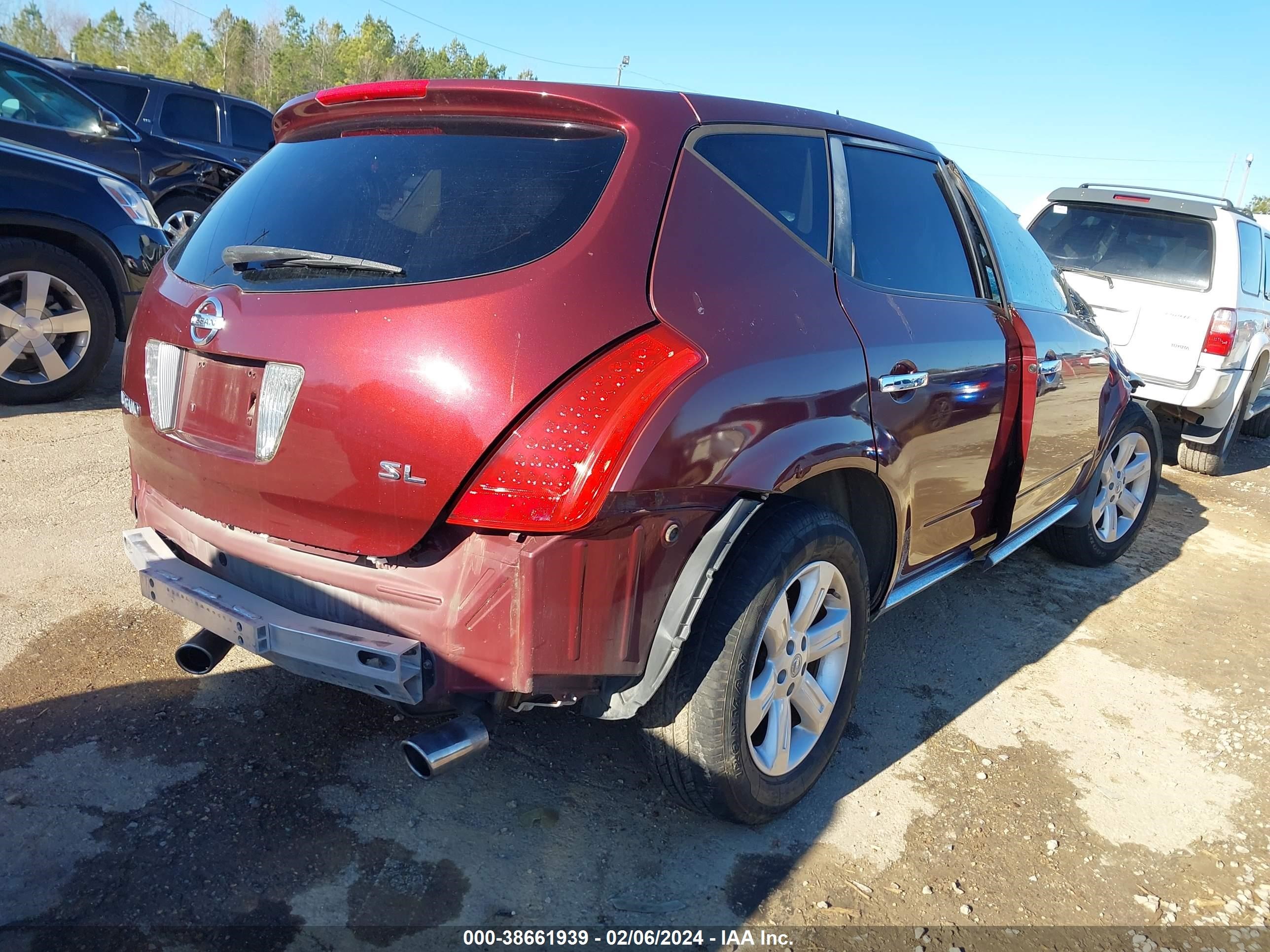 Photo 3 VIN: JN8AZ08T56W407721 - NISSAN MURANO 