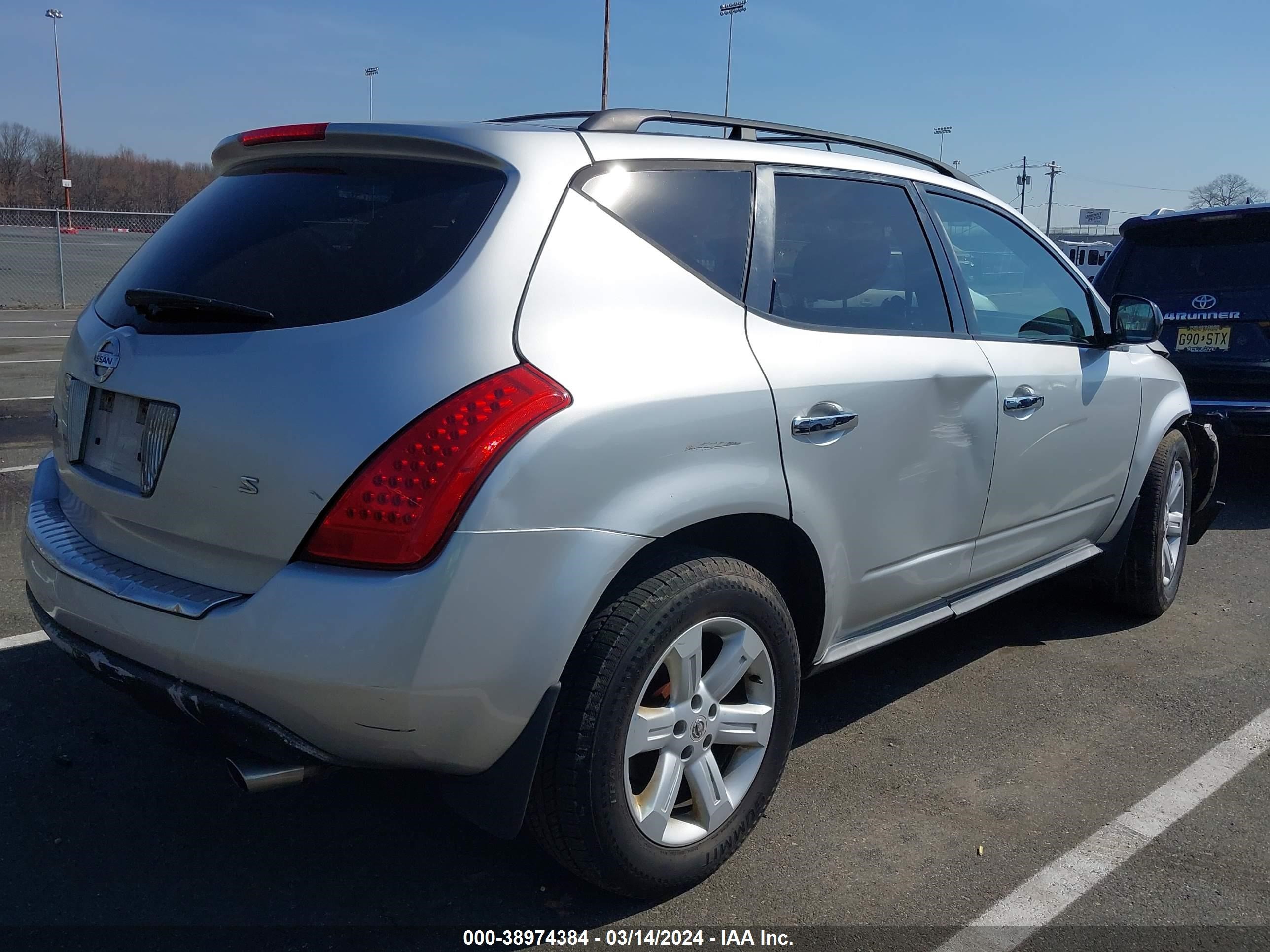 Photo 3 VIN: JN8AZ08T56W426978 - NISSAN MURANO 