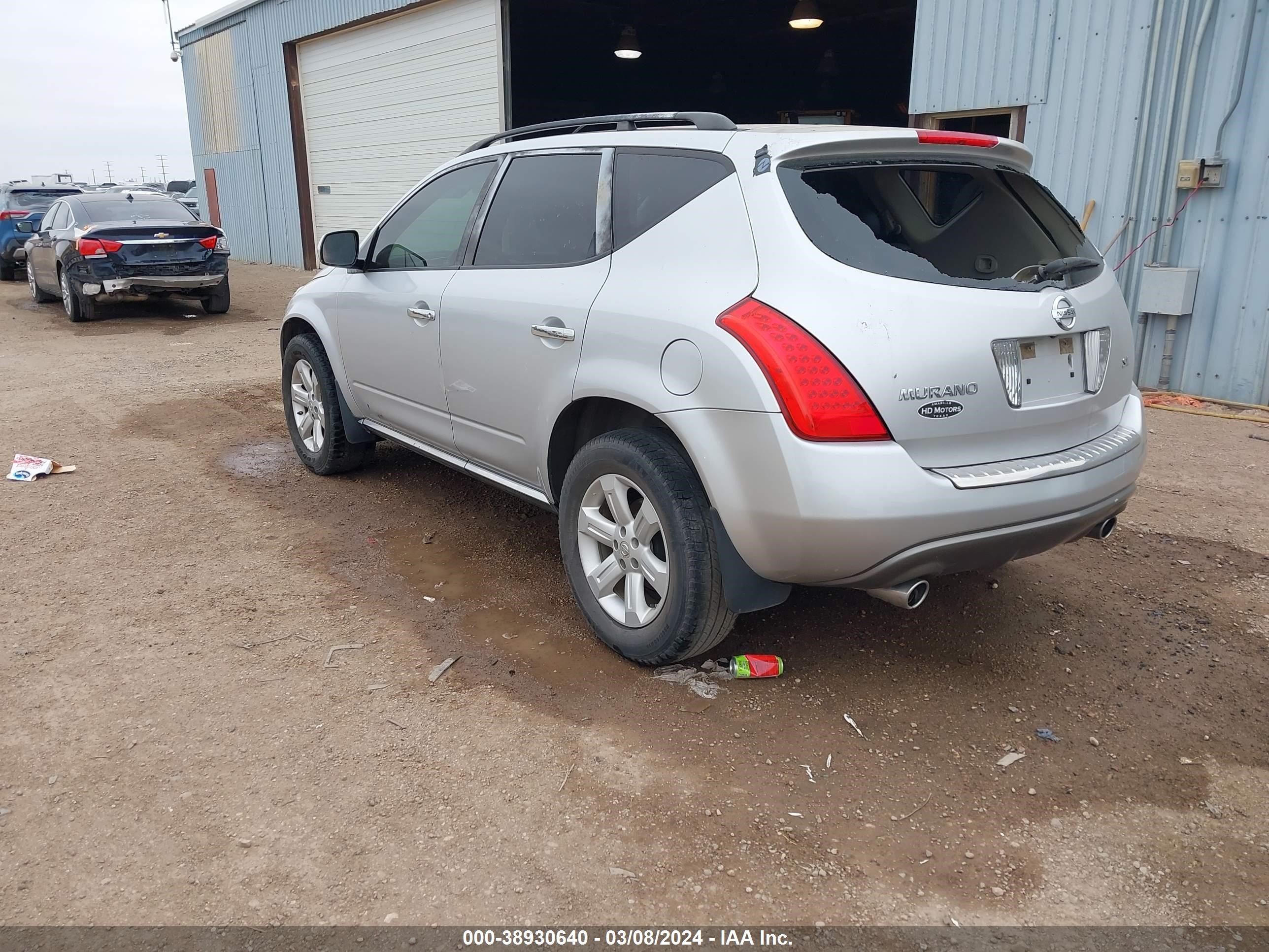 Photo 2 VIN: JN8AZ08T57W516309 - NISSAN MURANO 