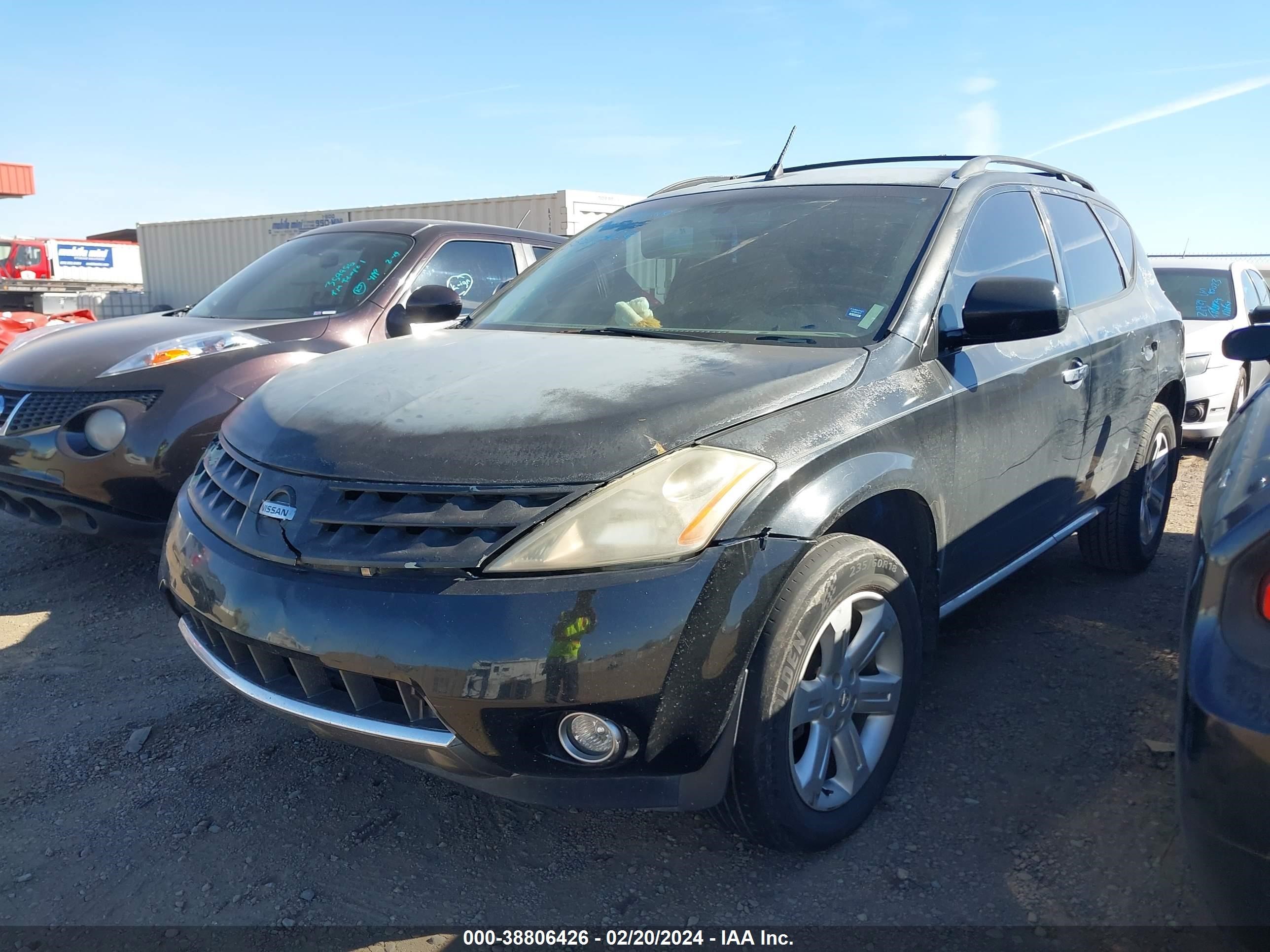 Photo 1 VIN: JN8AZ08T76W407025 - NISSAN MURANO 