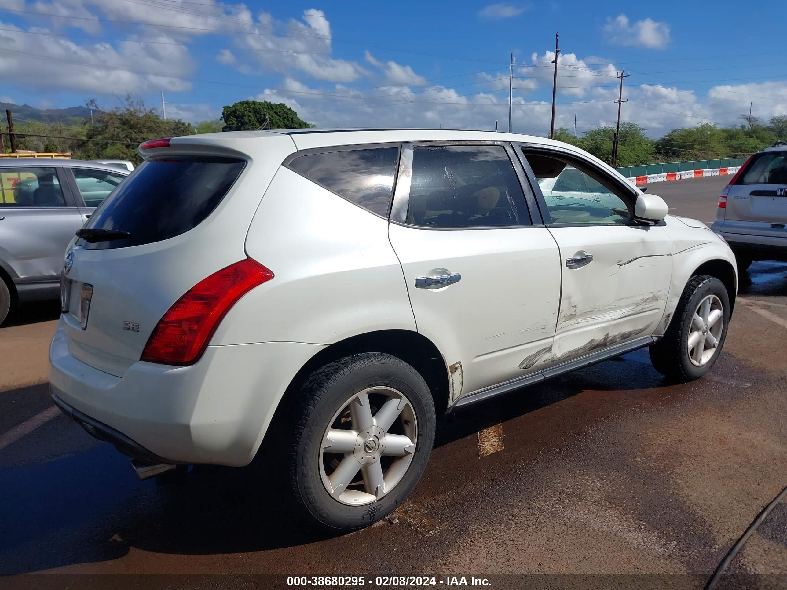 Photo 3 VIN: JN8AZ08T83W106078 - NISSAN MURANO 