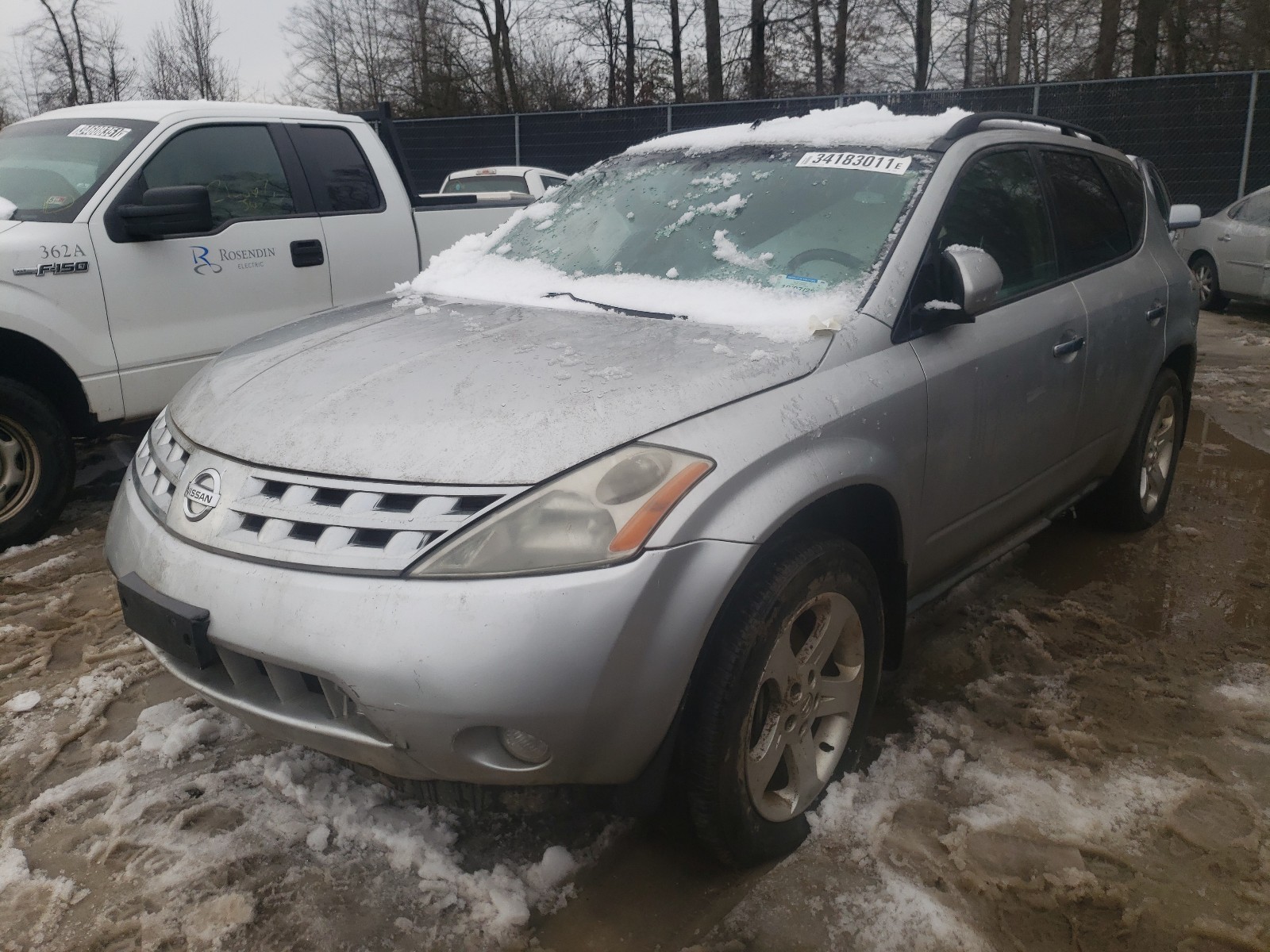 Photo 1 VIN: JN8AZ08T83W120238 - NISSAN MURANO SL 