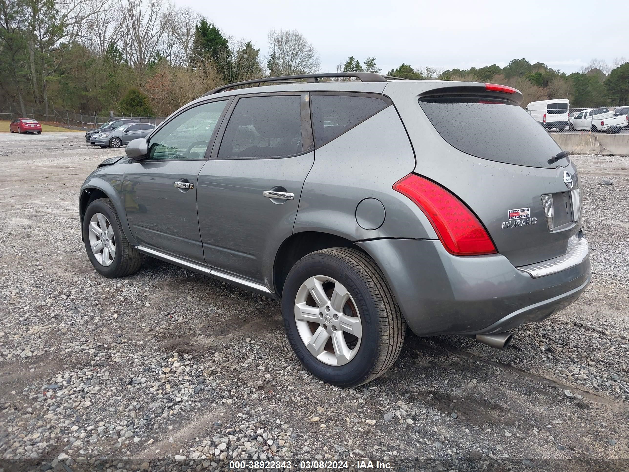 Photo 2 VIN: JN8AZ08T87W515753 - NISSAN MURANO 