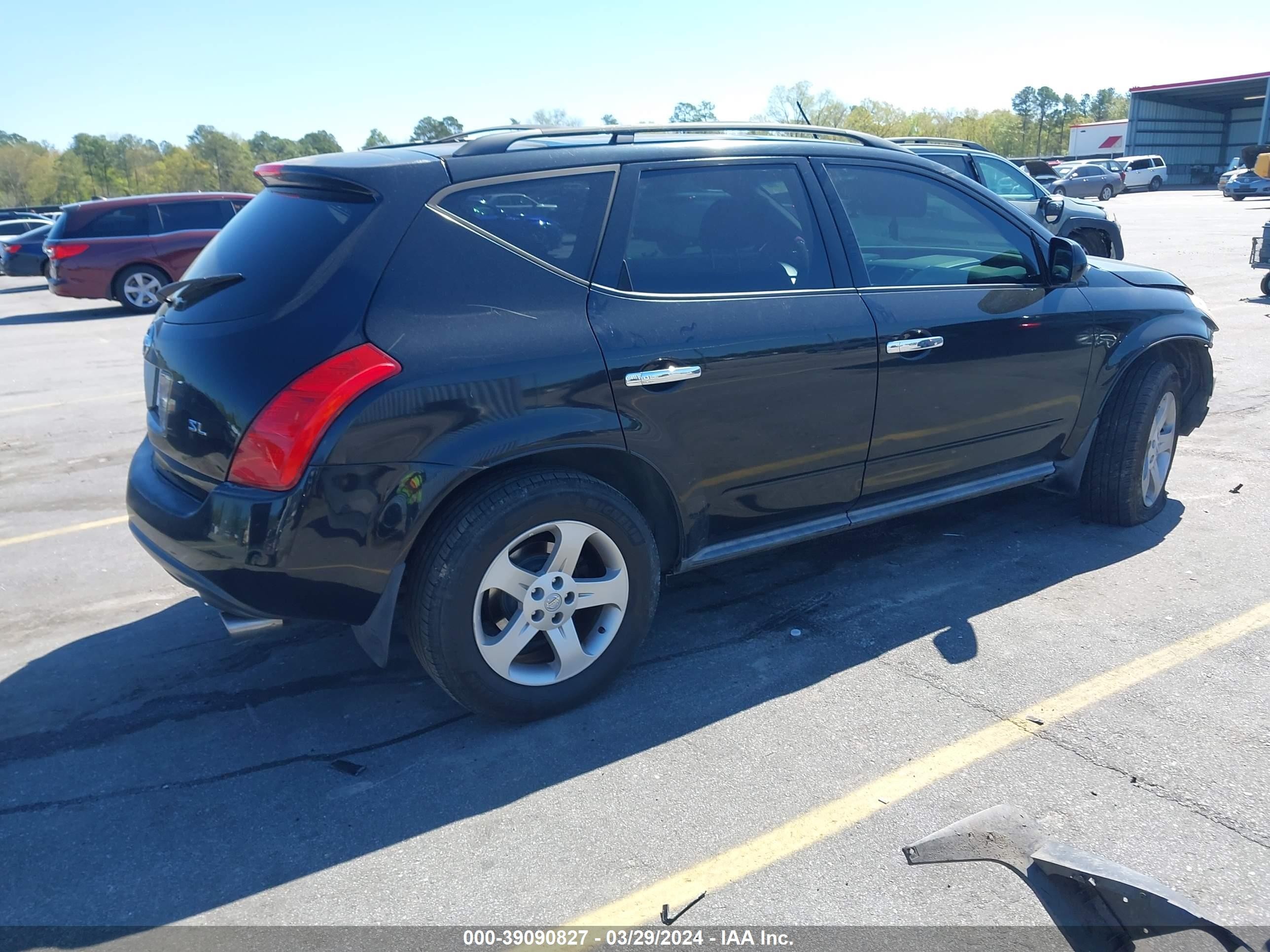 Photo 3 VIN: JN8AZ08T95W322105 - NISSAN MURANO 