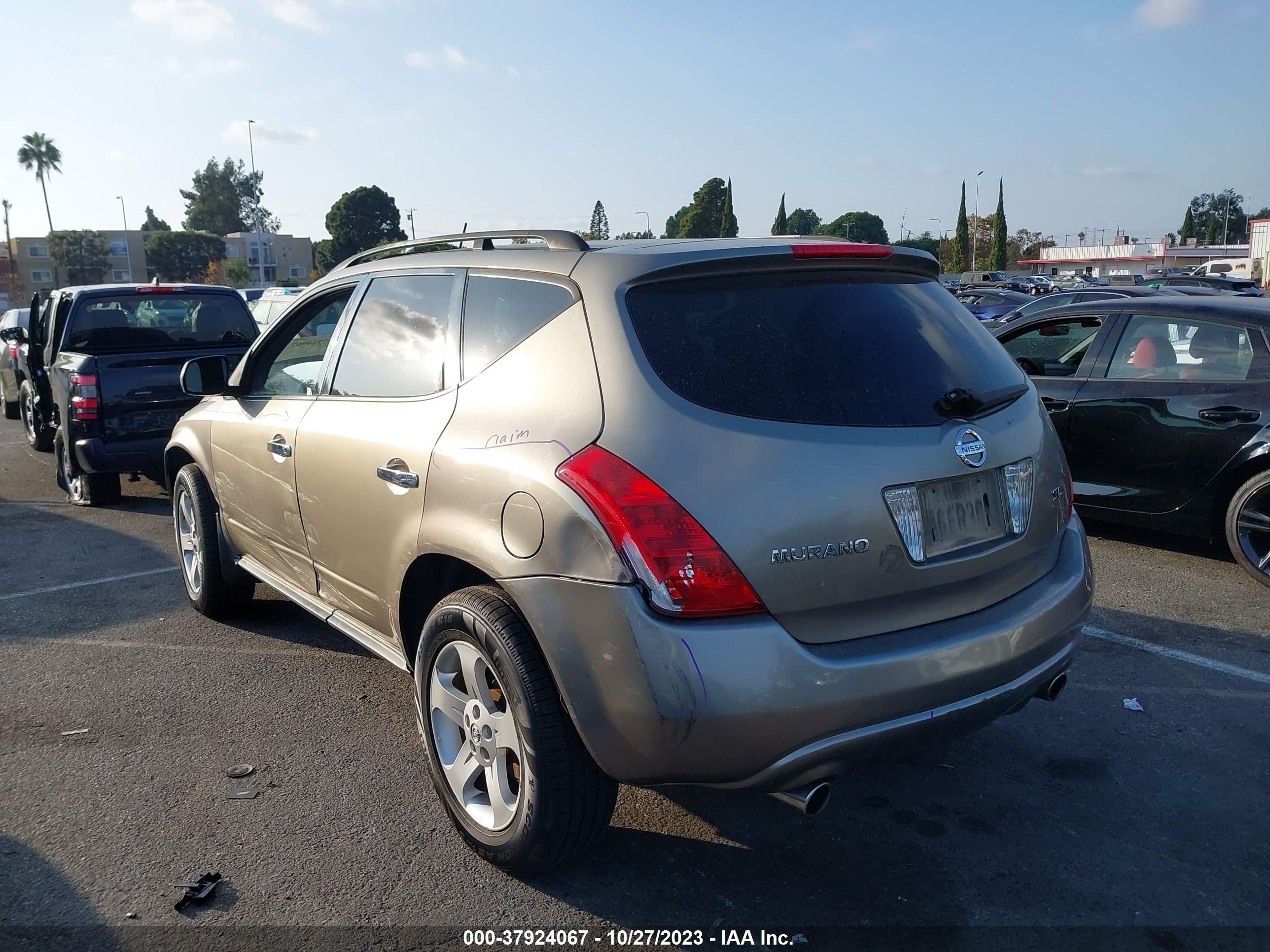 Photo 2 VIN: JN8AZ08TX4W202392 - NISSAN MURANO 