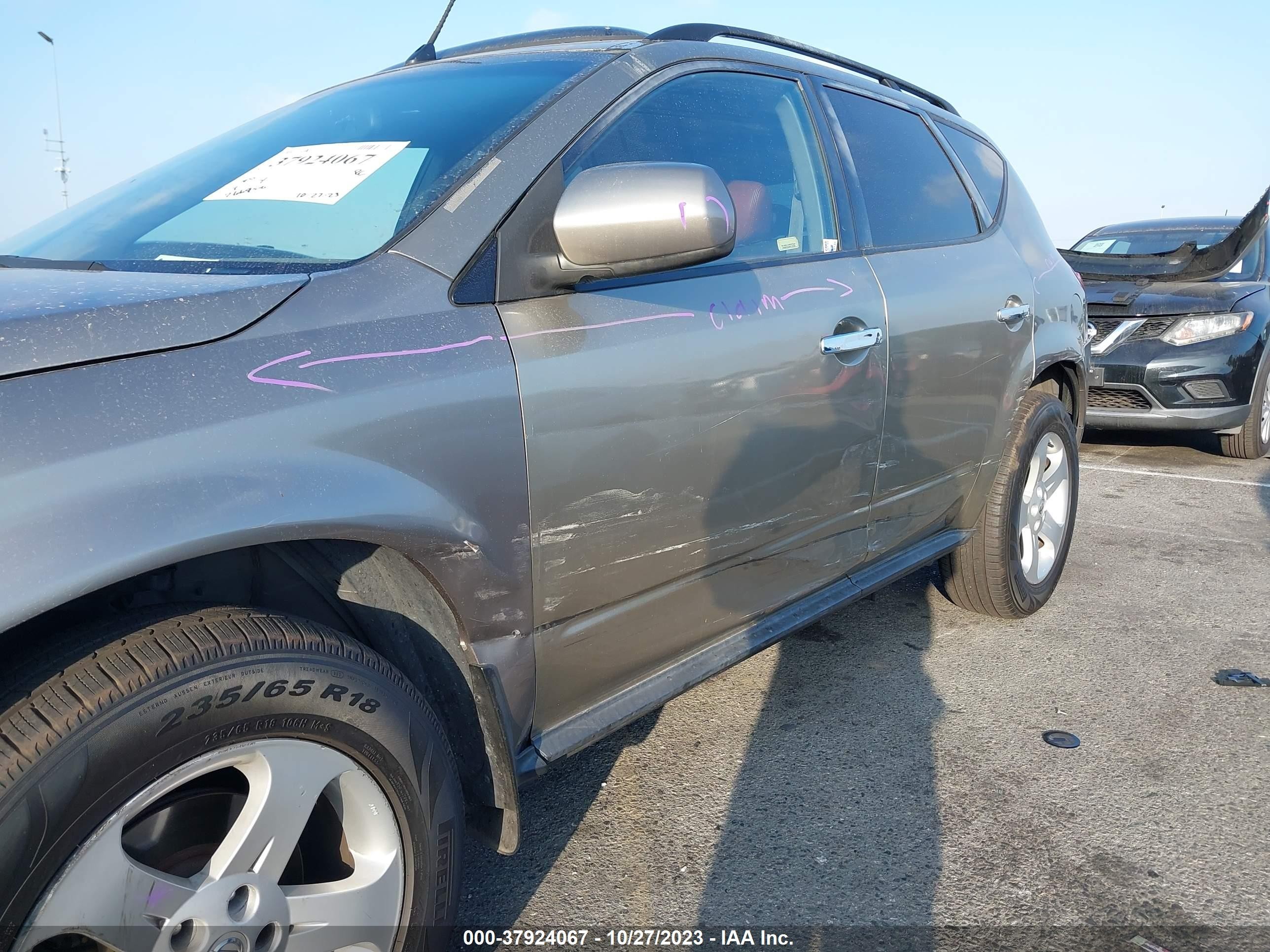 Photo 5 VIN: JN8AZ08TX4W202392 - NISSAN MURANO 