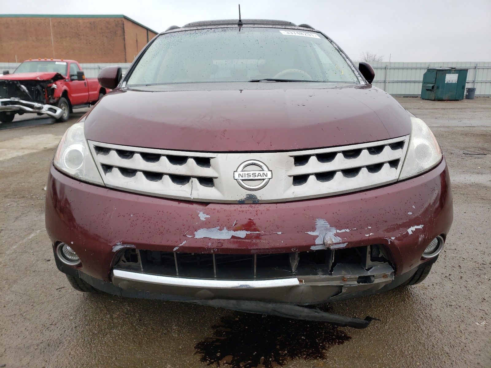 Photo 8 VIN: JN8AZ08W17W648316 - NISSAN MURANO SL 