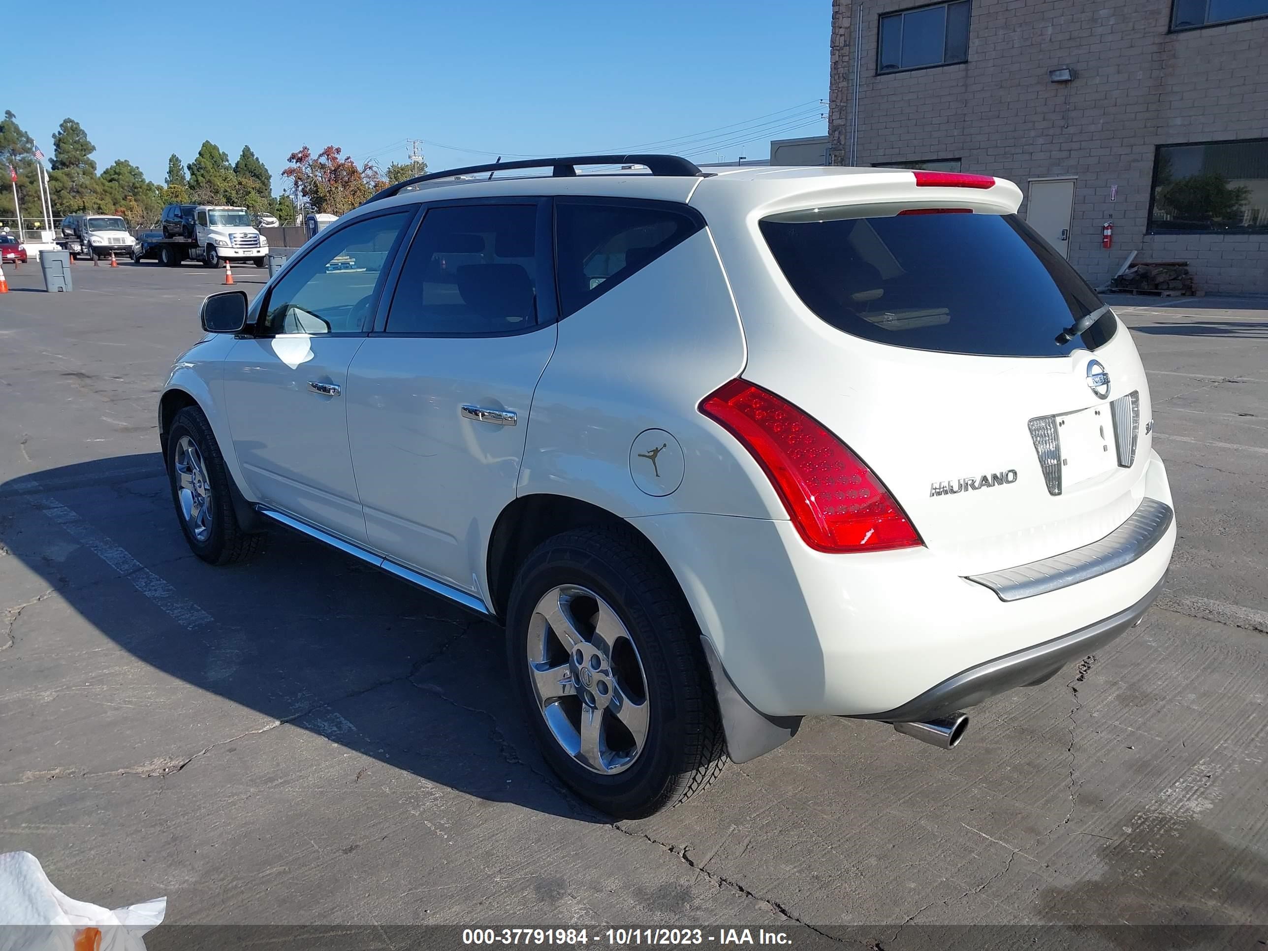 Photo 2 VIN: JN8AZ08W26W519354 - NISSAN MURANO 