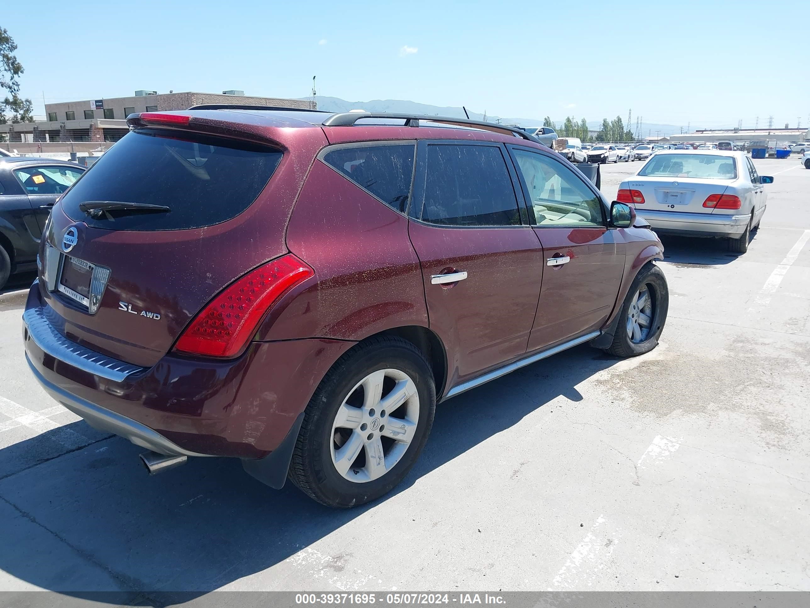 Photo 3 VIN: JN8AZ08W27W616636 - NISSAN MURANO 