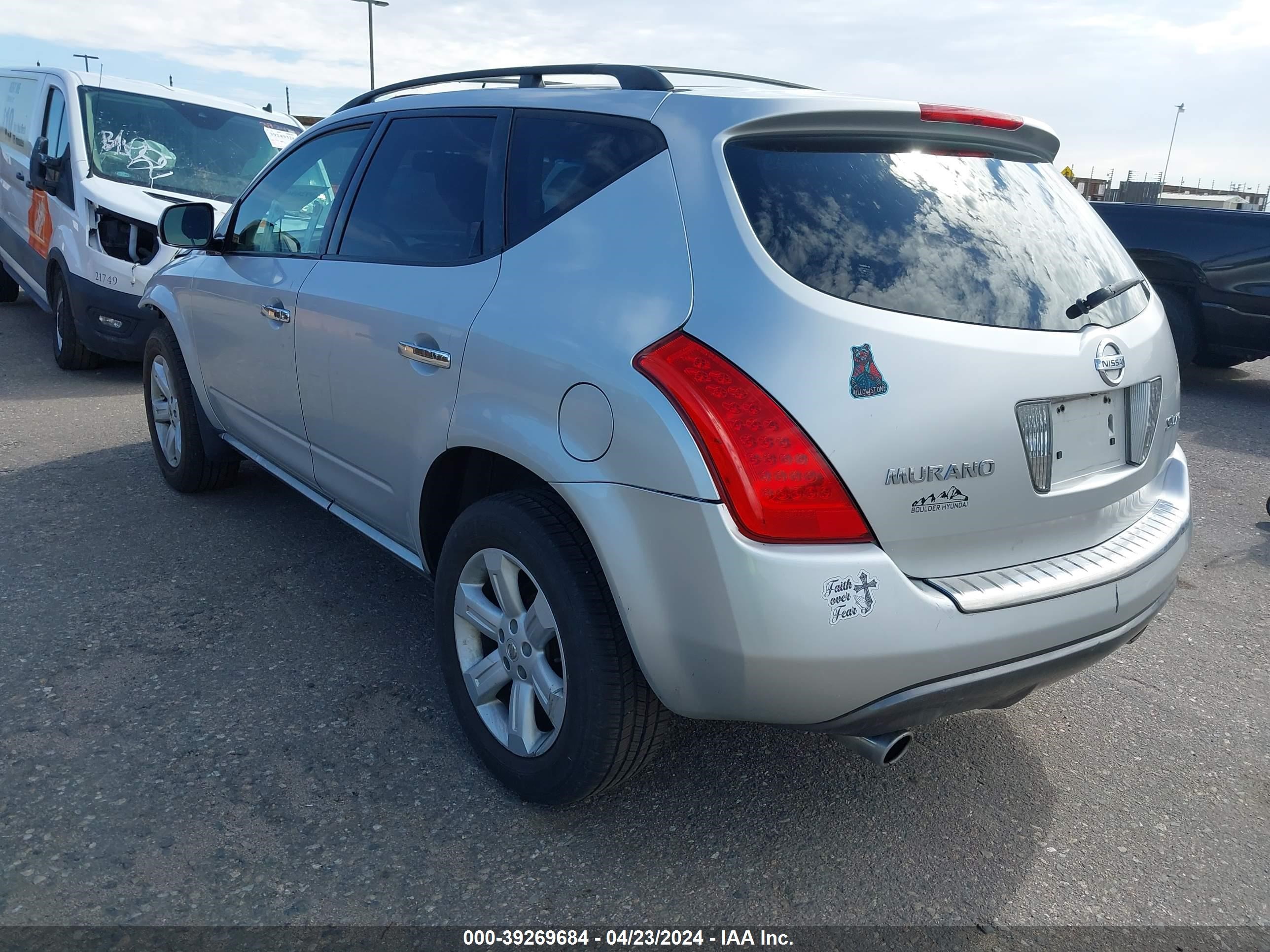 Photo 2 VIN: JN8AZ08W27W656022 - NISSAN MURANO 