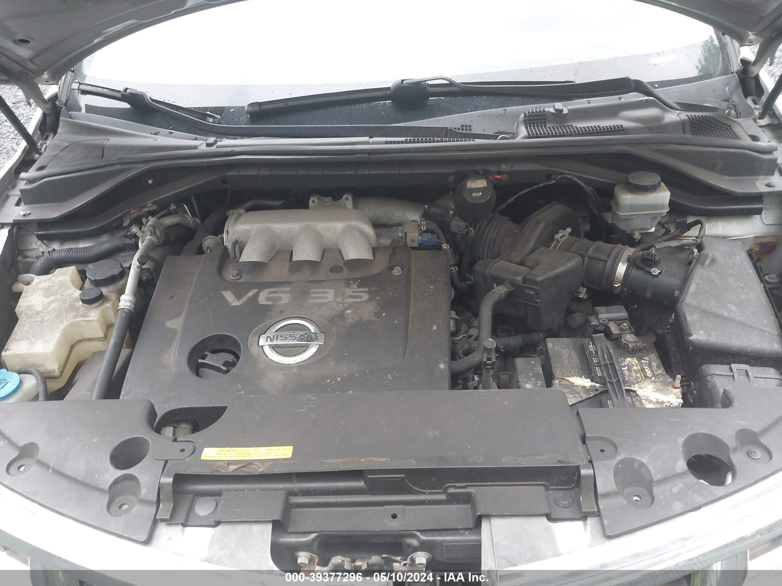 Photo 9 VIN: JN8AZ08W34W340253 - NISSAN MURANO 