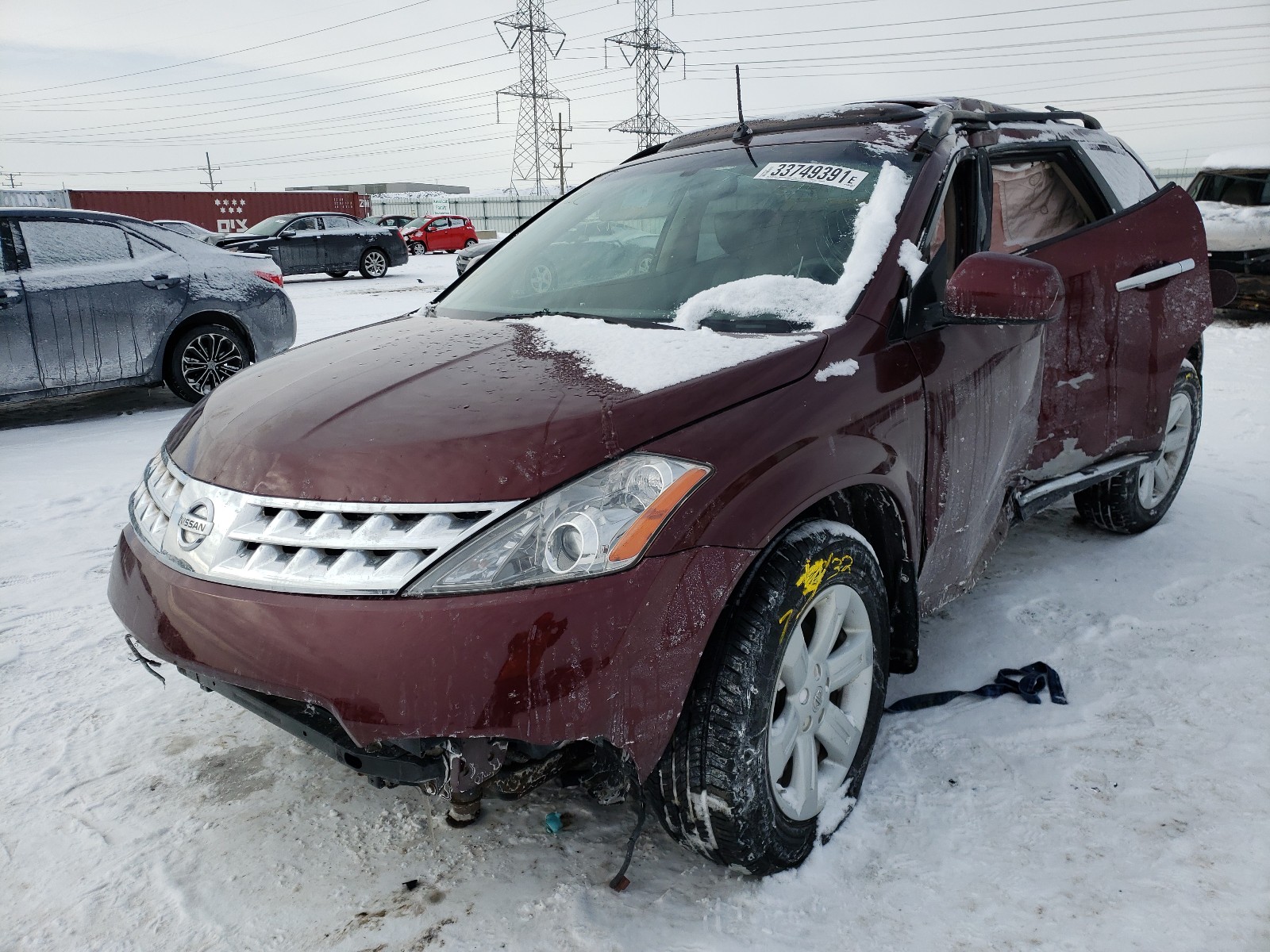 Photo 1 VIN: JN8AZ08W37W665781 - NISSAN MURANO SL 