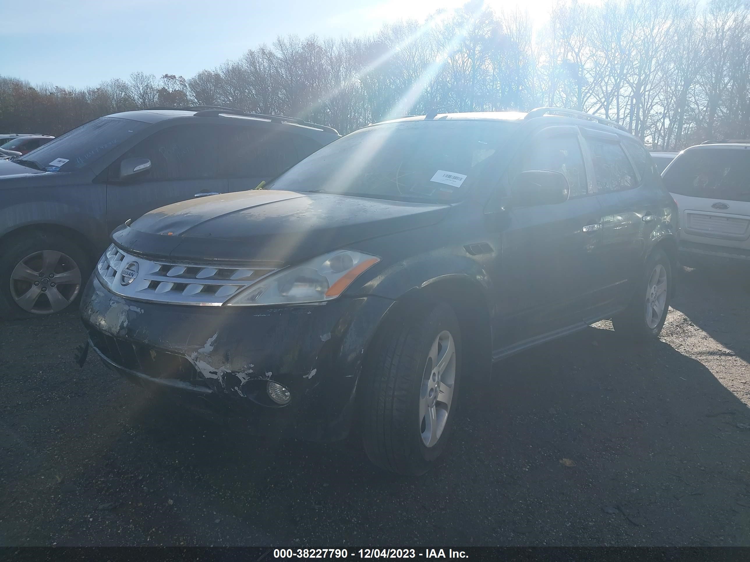 Photo 1 VIN: JN8AZ08W43W216944 - NISSAN MURANO 