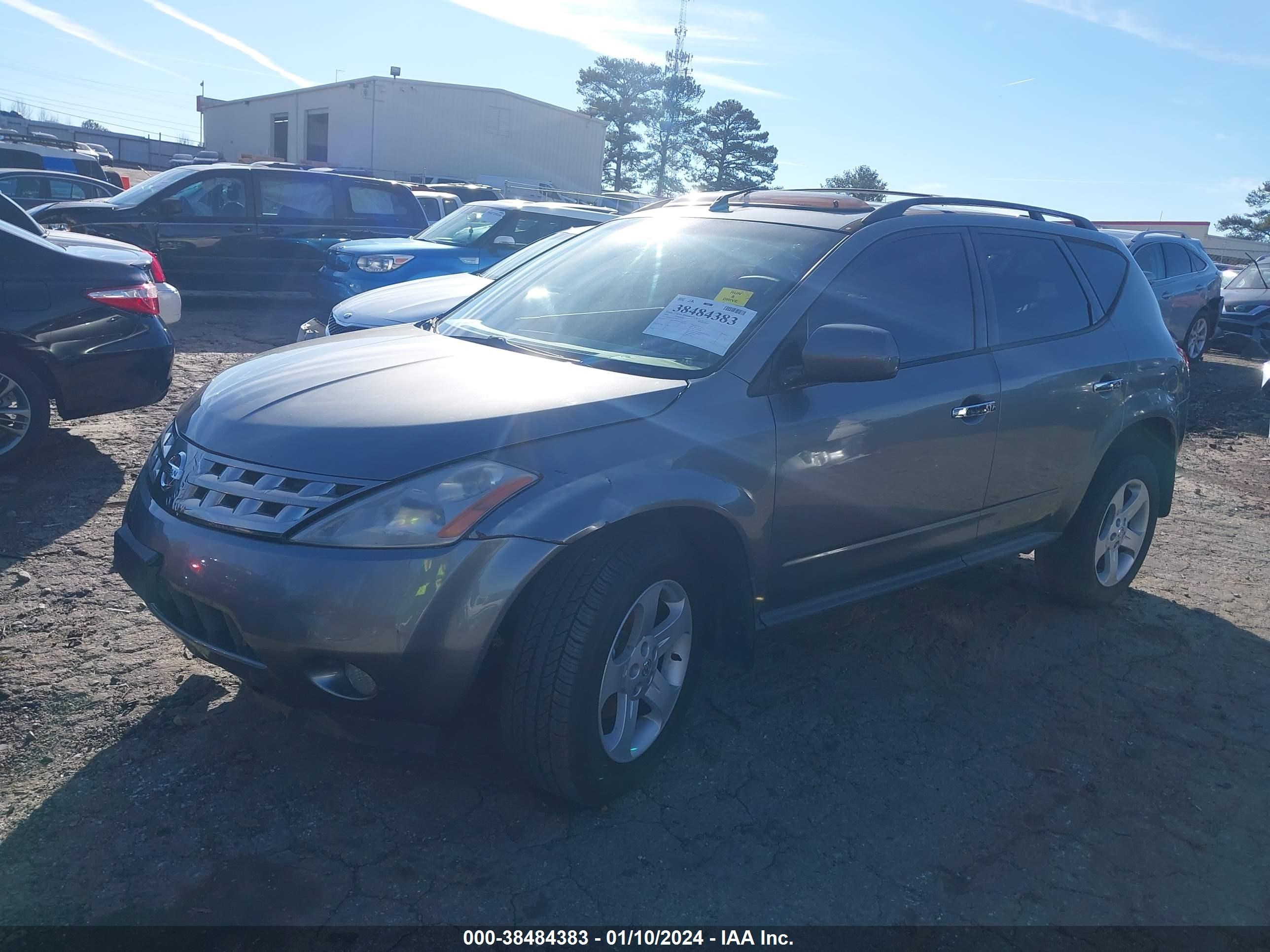 Photo 1 VIN: JN8AZ08W45W434529 - NISSAN MURANO 