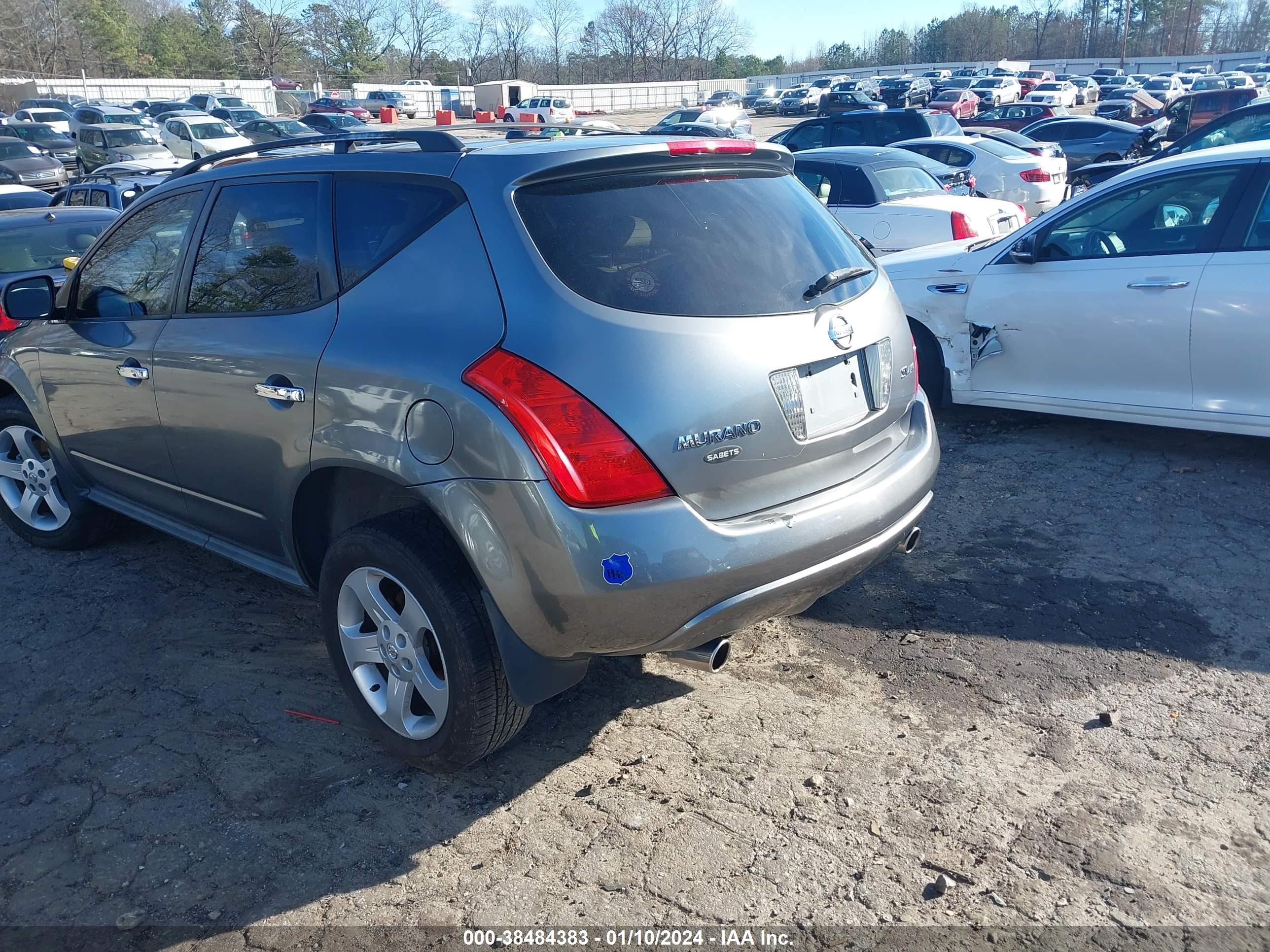 Photo 2 VIN: JN8AZ08W45W434529 - NISSAN MURANO 