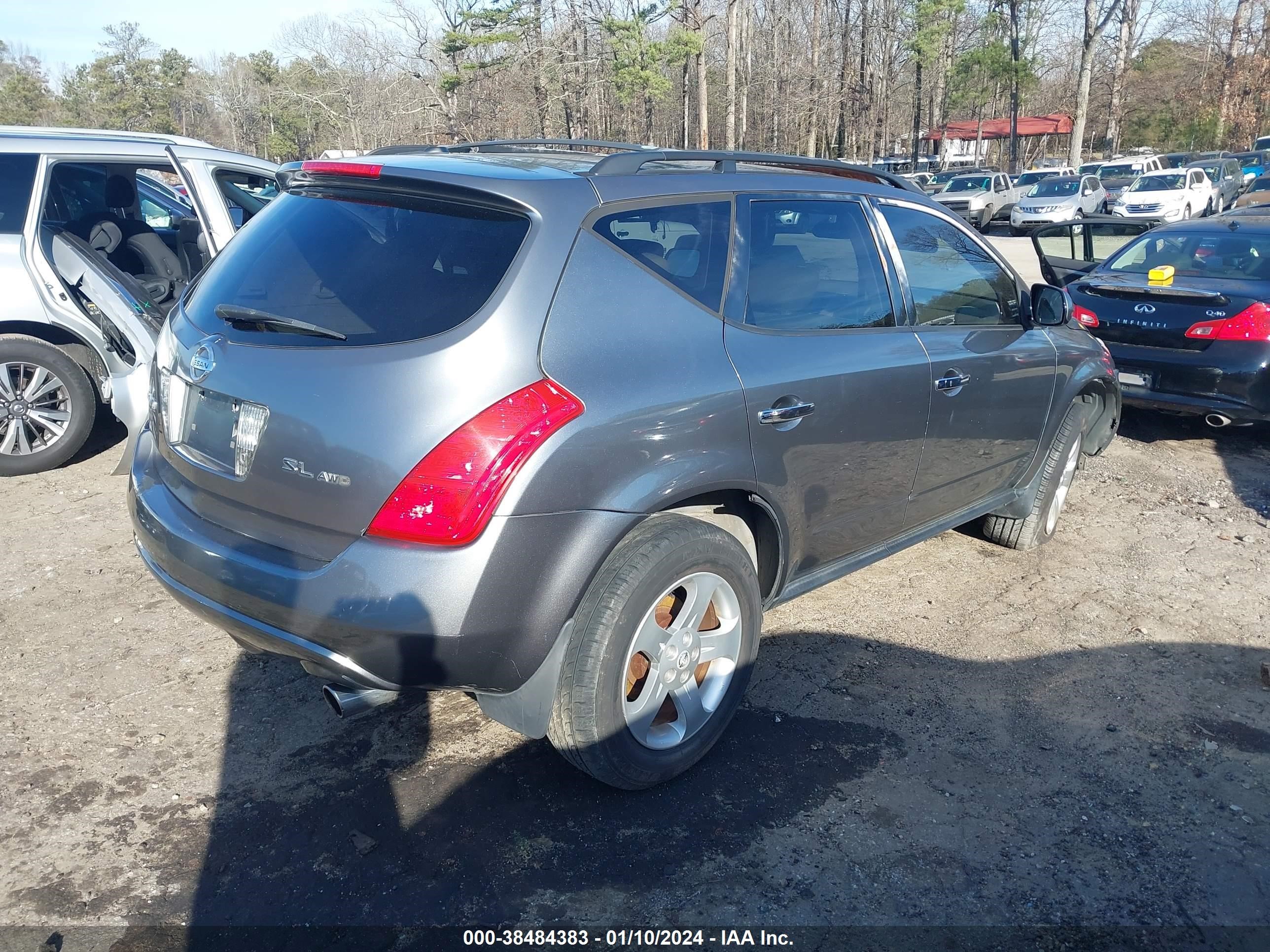 Photo 3 VIN: JN8AZ08W45W434529 - NISSAN MURANO 