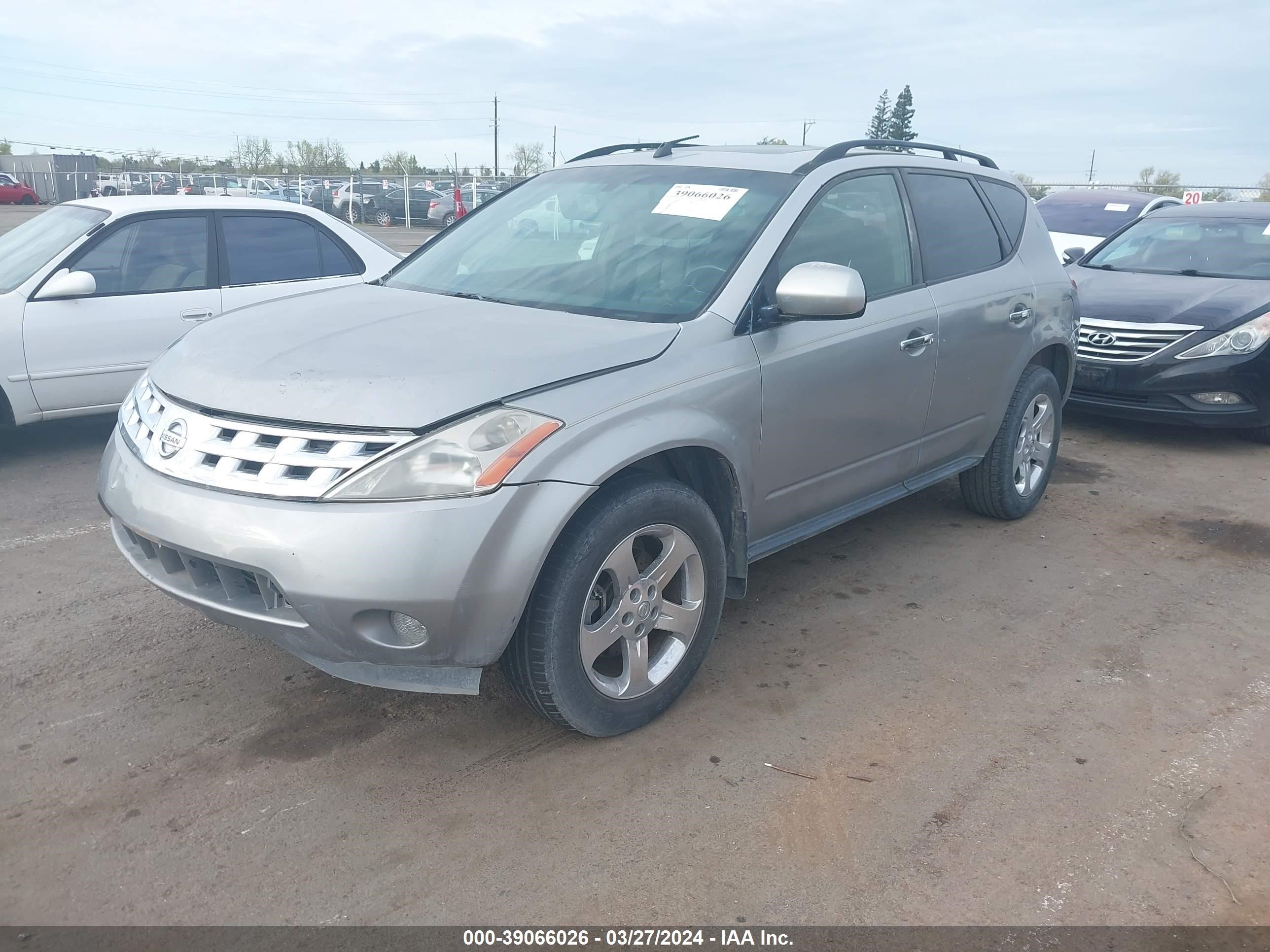 Photo 1 VIN: JN8AZ08W54W335958 - NISSAN MURANO 