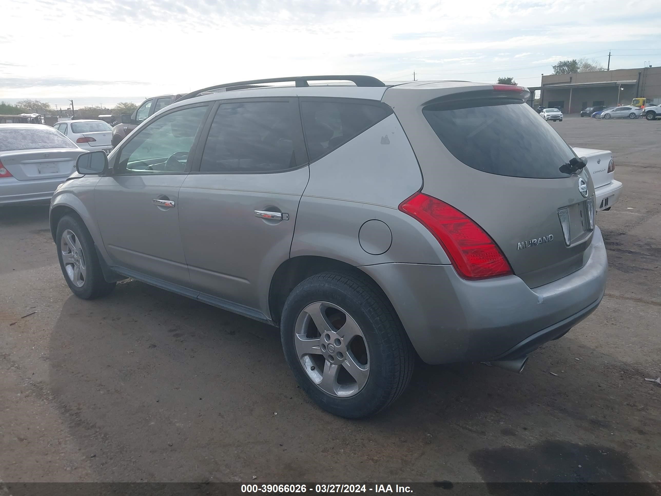 Photo 2 VIN: JN8AZ08W54W335958 - NISSAN MURANO 