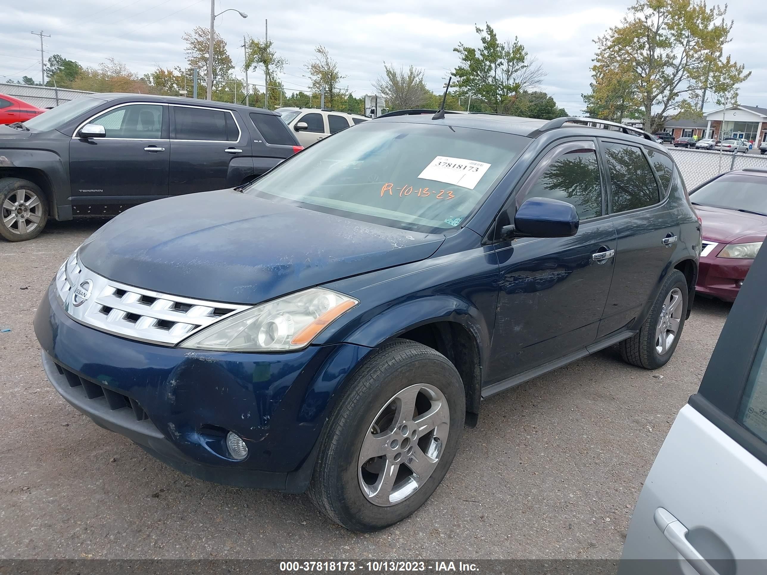 Photo 1 VIN: JN8AZ08W55W426035 - NISSAN MURANO 