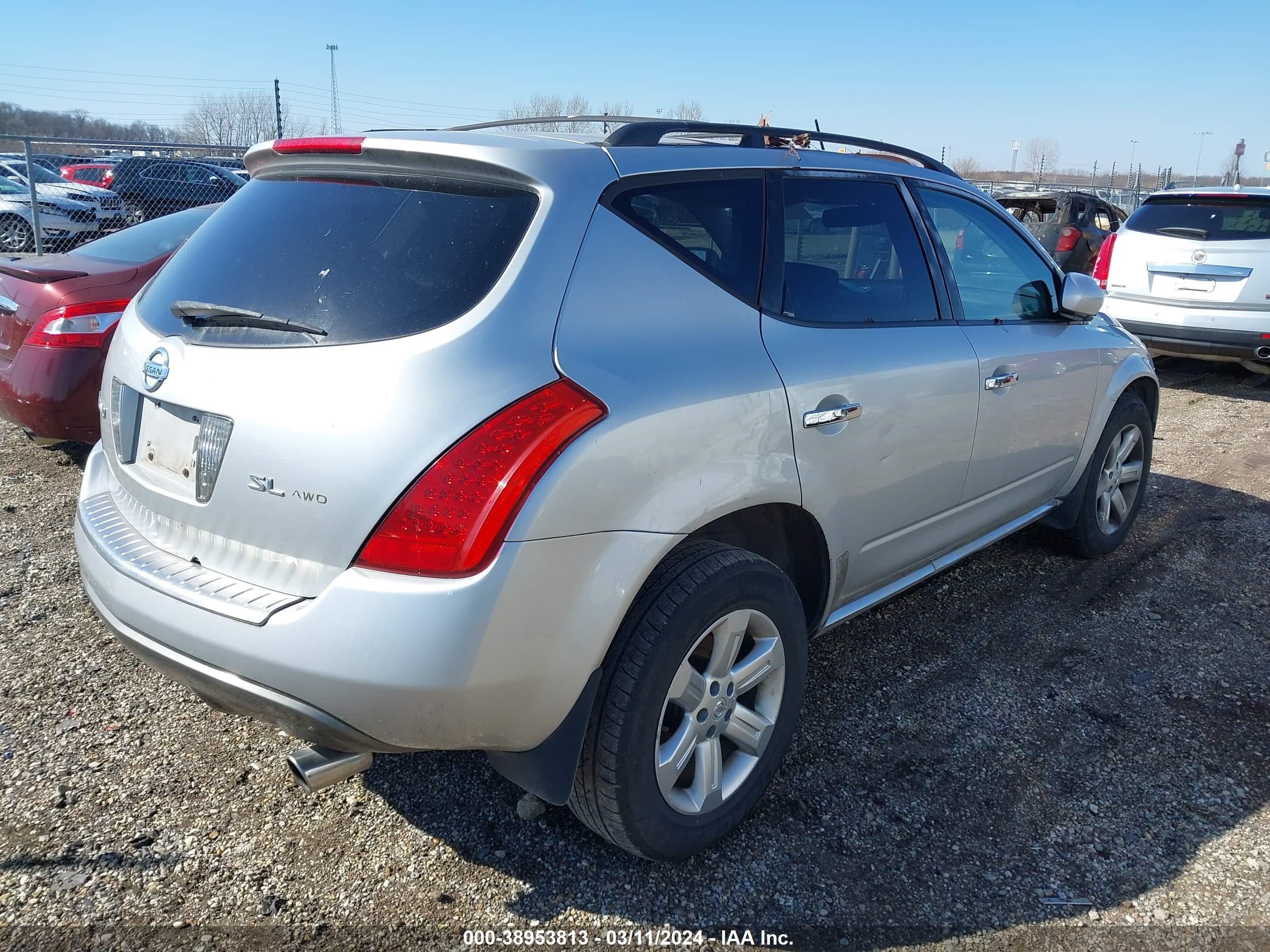 Photo 3 VIN: JN8AZ08W66W540174 - NISSAN MURANO 