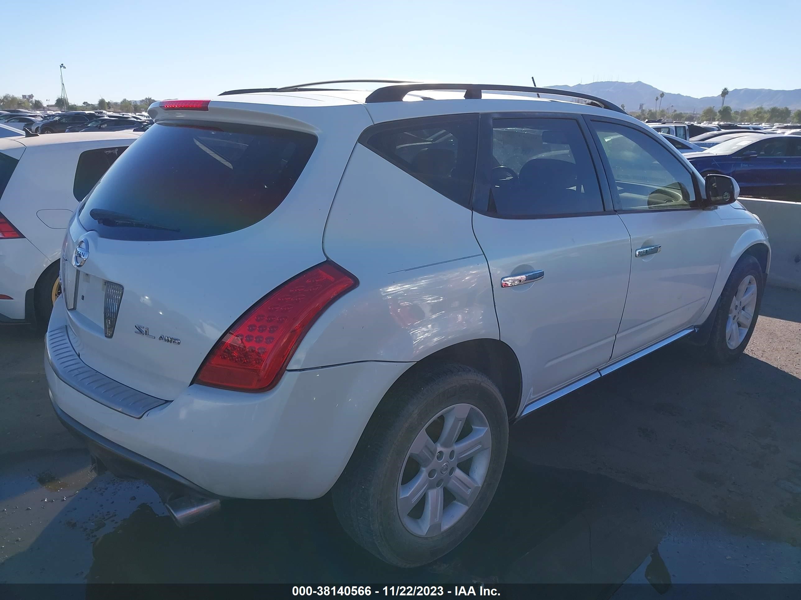 Photo 3 VIN: JN8AZ08W67W603050 - NISSAN MURANO 