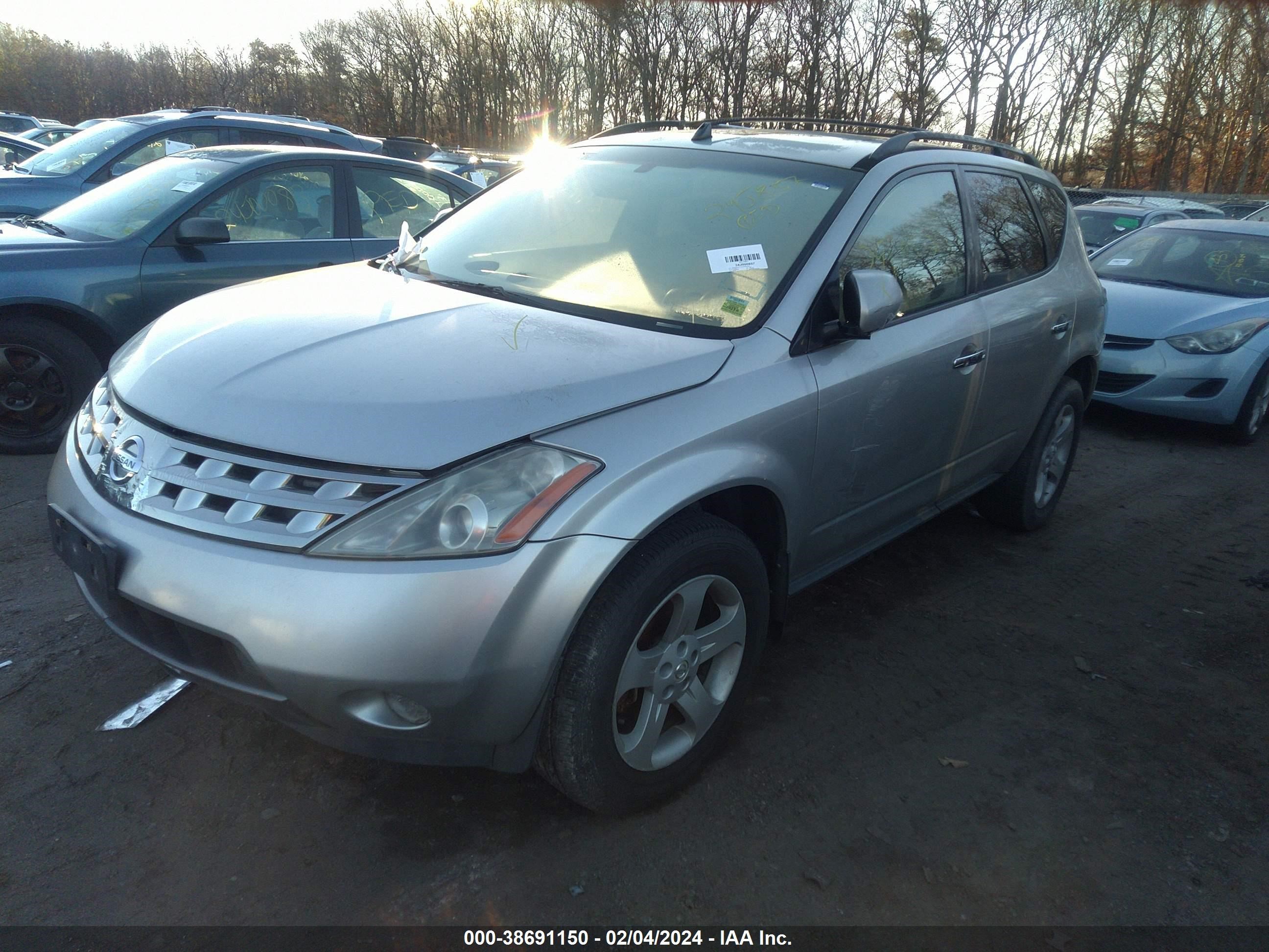 Photo 1 VIN: JN8AZ08W74W328641 - NISSAN MURANO 