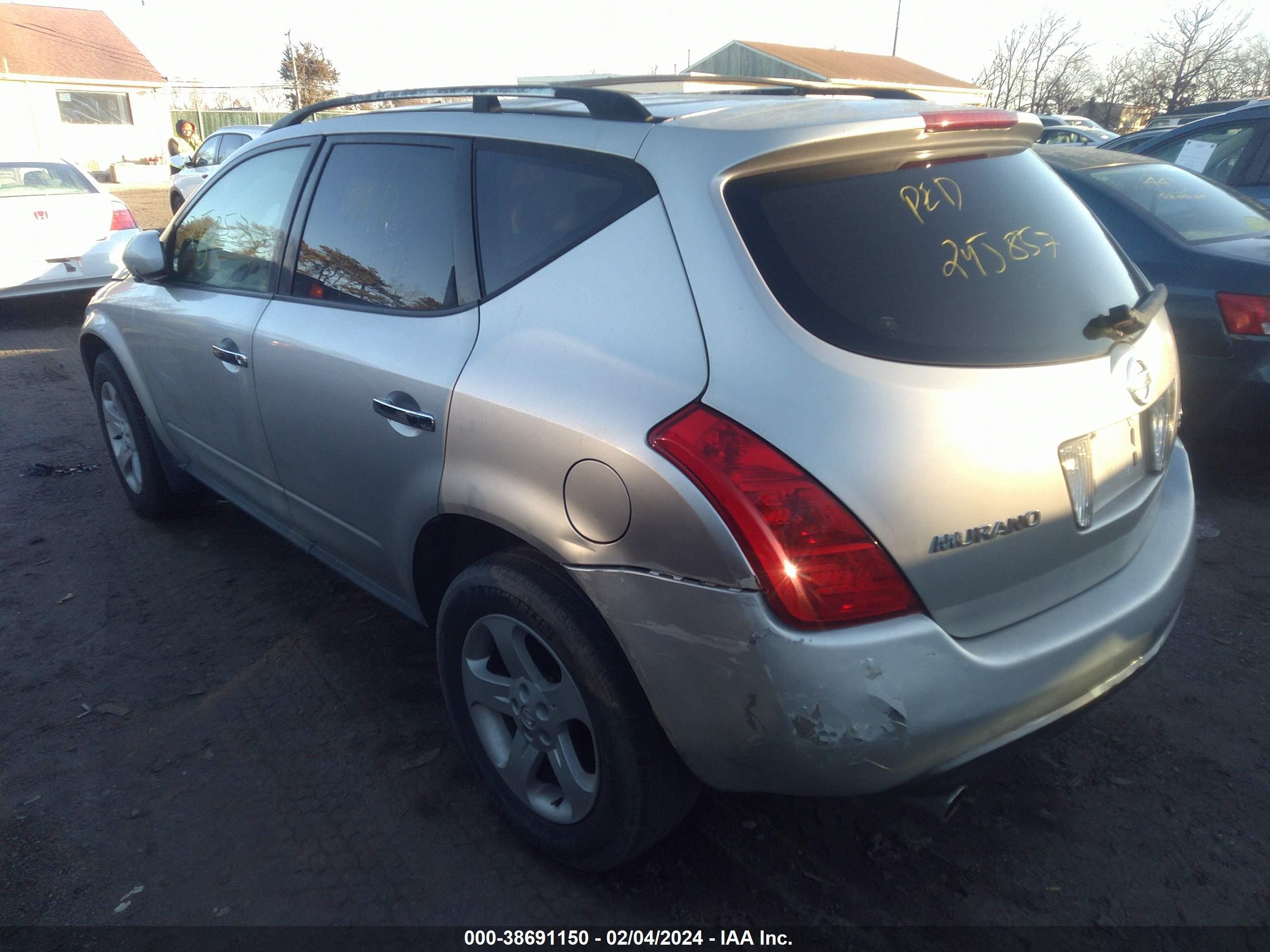 Photo 2 VIN: JN8AZ08W74W328641 - NISSAN MURANO 