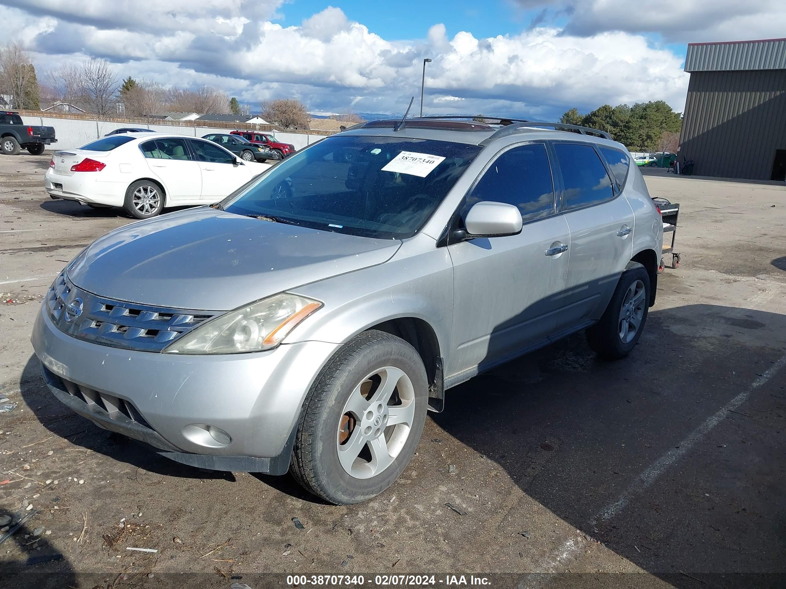 Photo 1 VIN: JN8AZ08W75W444276 - NISSAN MURANO 