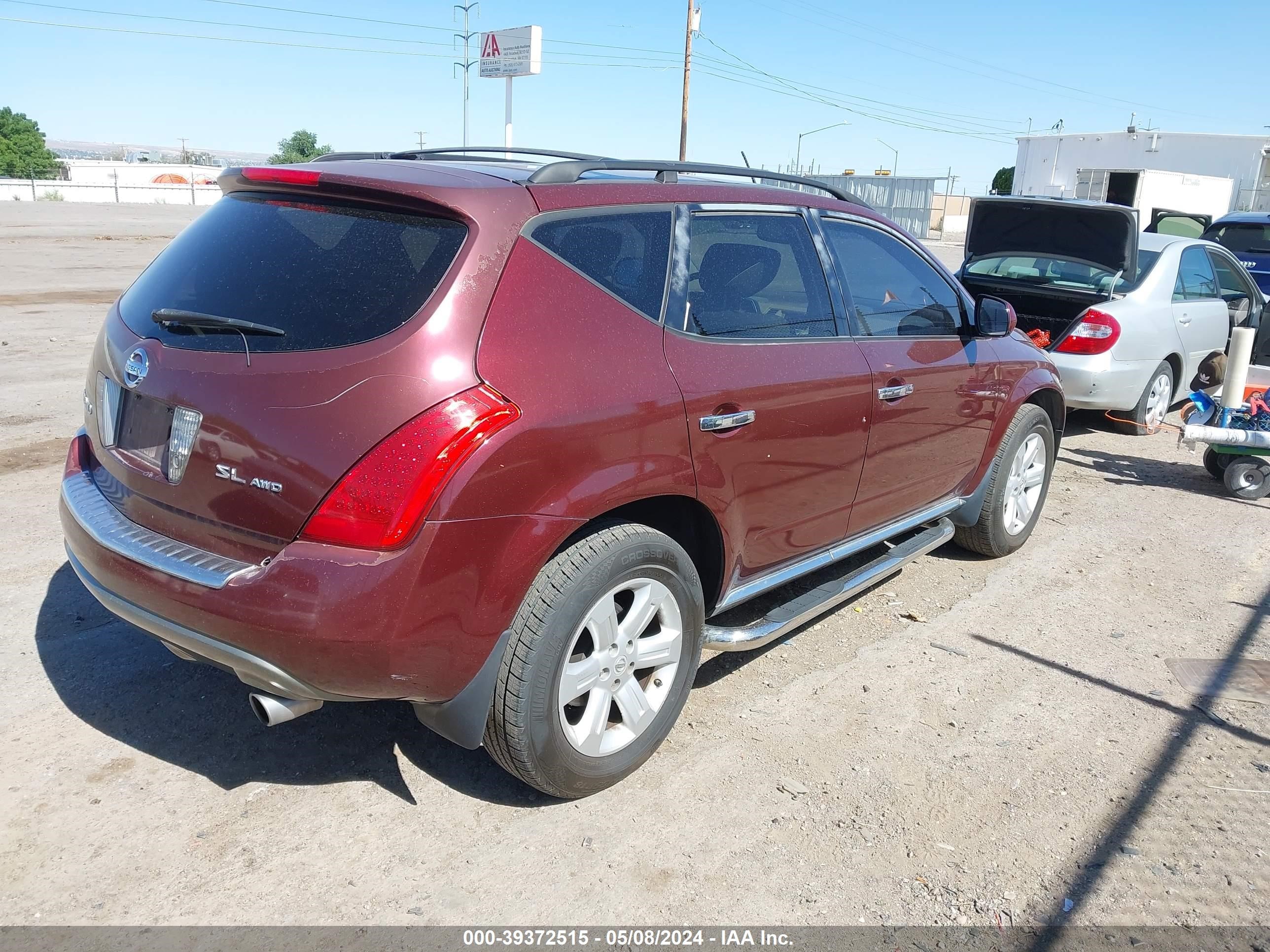 Photo 3 VIN: JN8AZ08W77W661118 - NISSAN MURANO 