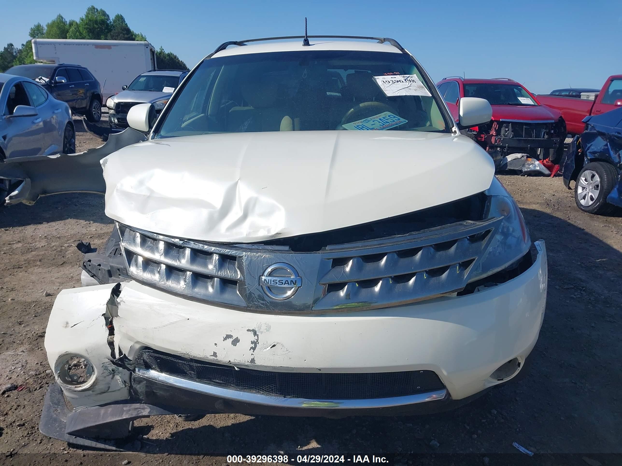 Photo 12 VIN: JN8AZ08W77W661622 - NISSAN MURANO 