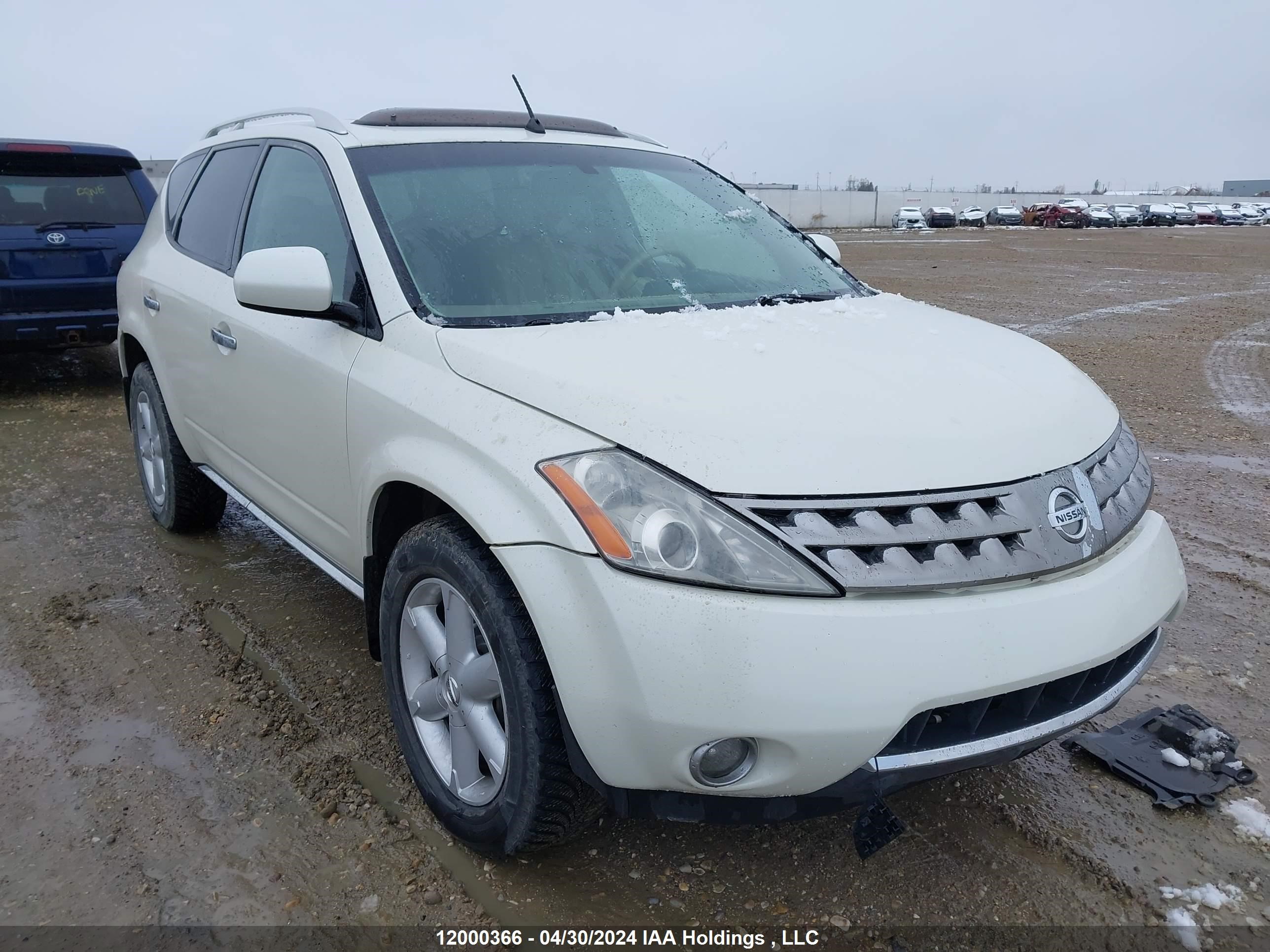 Photo 0 VIN: JN8AZ08W87W619587 - NISSAN MURANO 