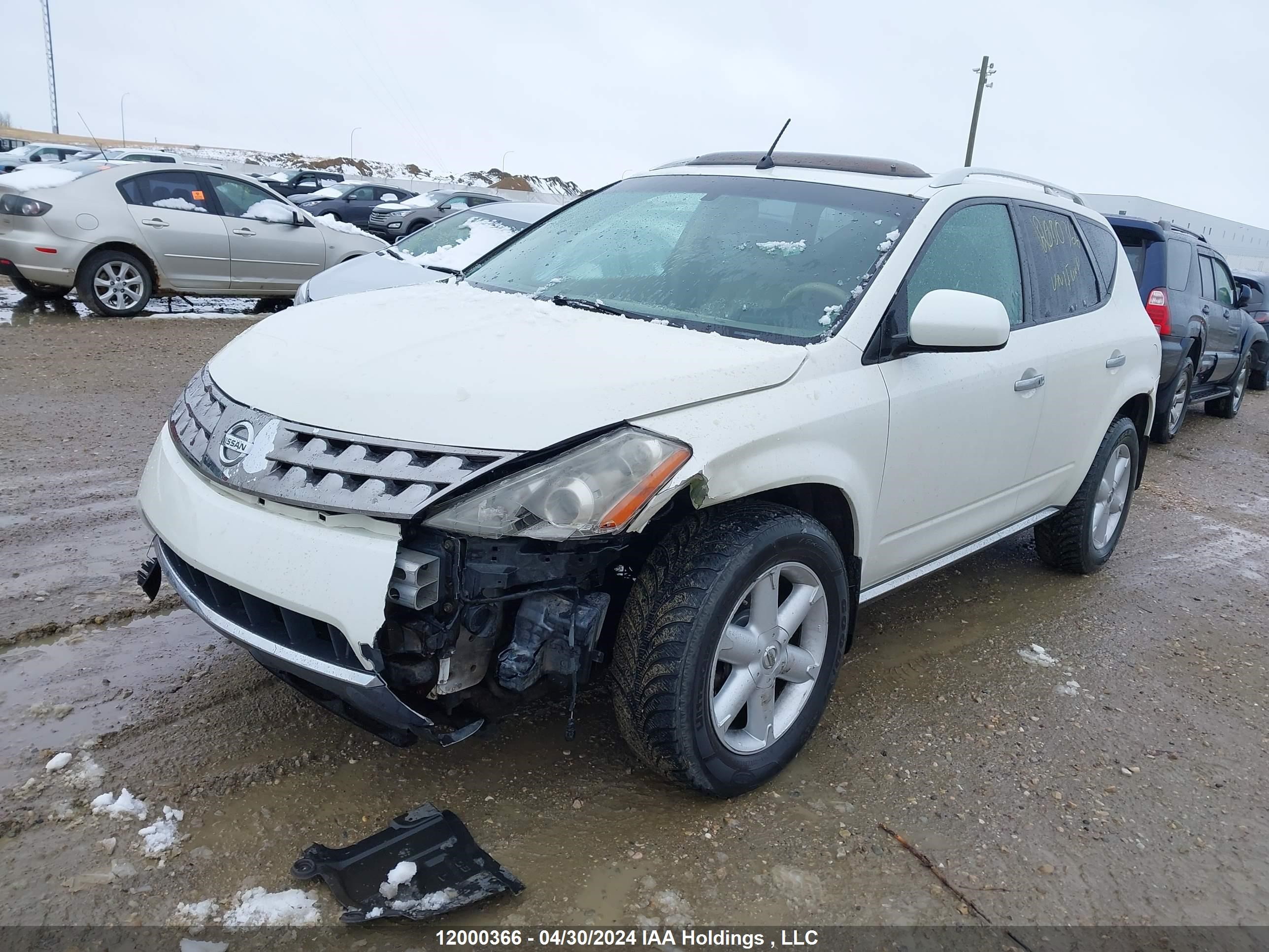 Photo 1 VIN: JN8AZ08W87W619587 - NISSAN MURANO 