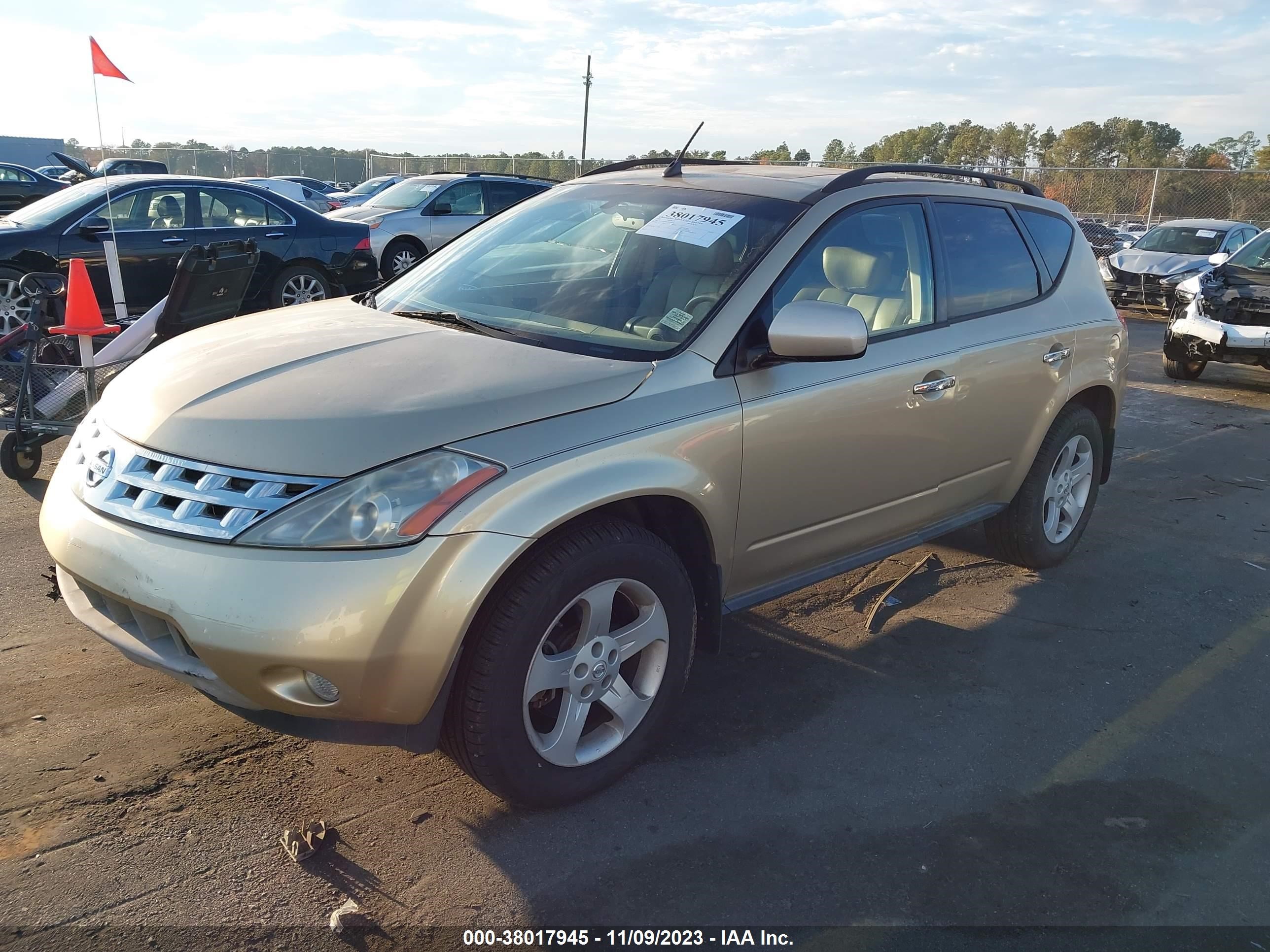 Photo 1 VIN: JN8AZ08W93W210816 - NISSAN MURANO 