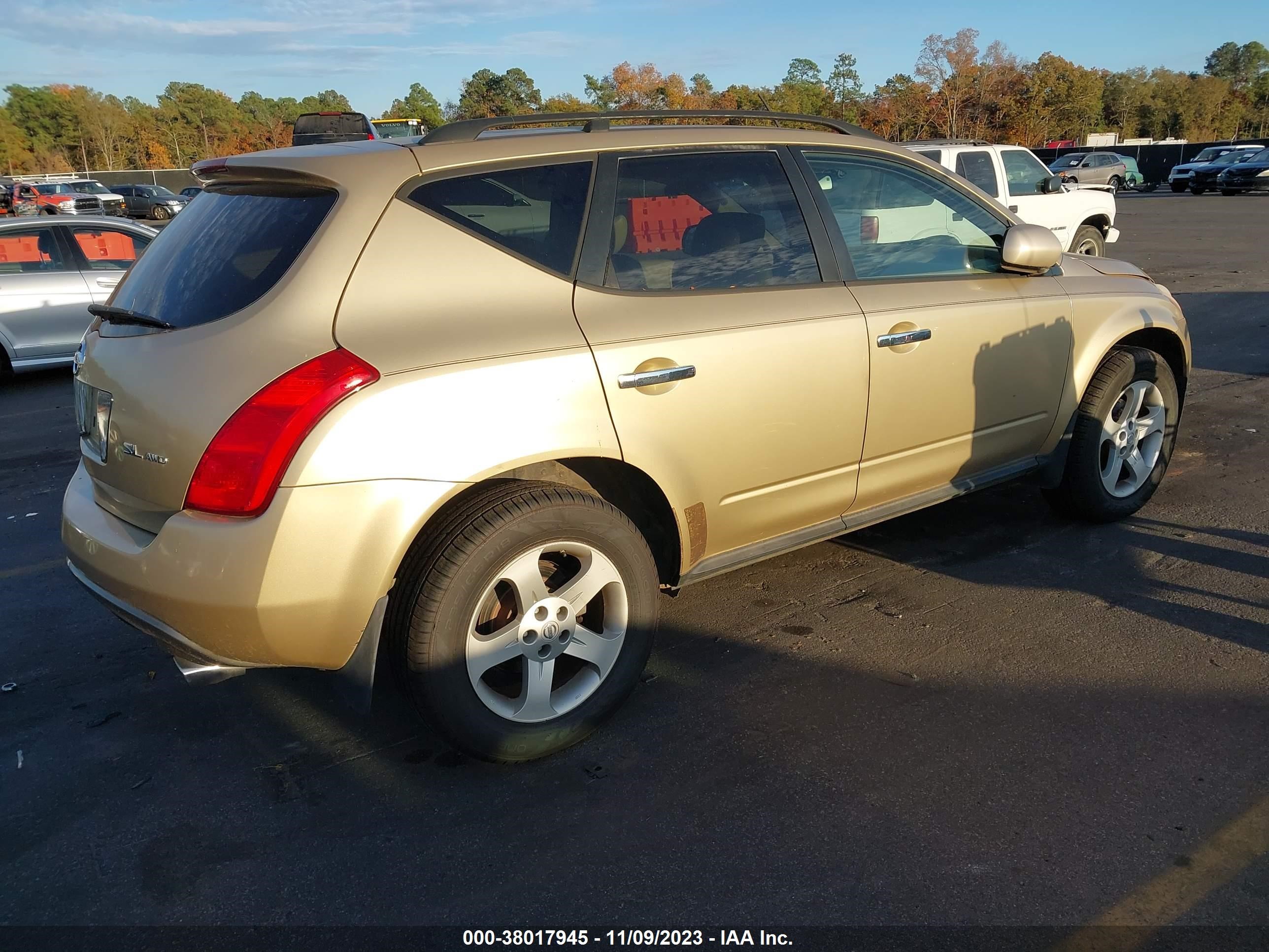 Photo 3 VIN: JN8AZ08W93W210816 - NISSAN MURANO 