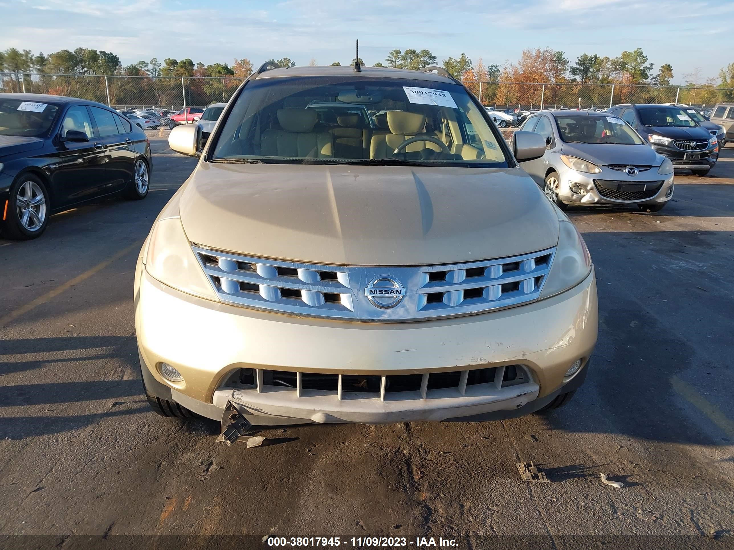 Photo 5 VIN: JN8AZ08W93W210816 - NISSAN MURANO 