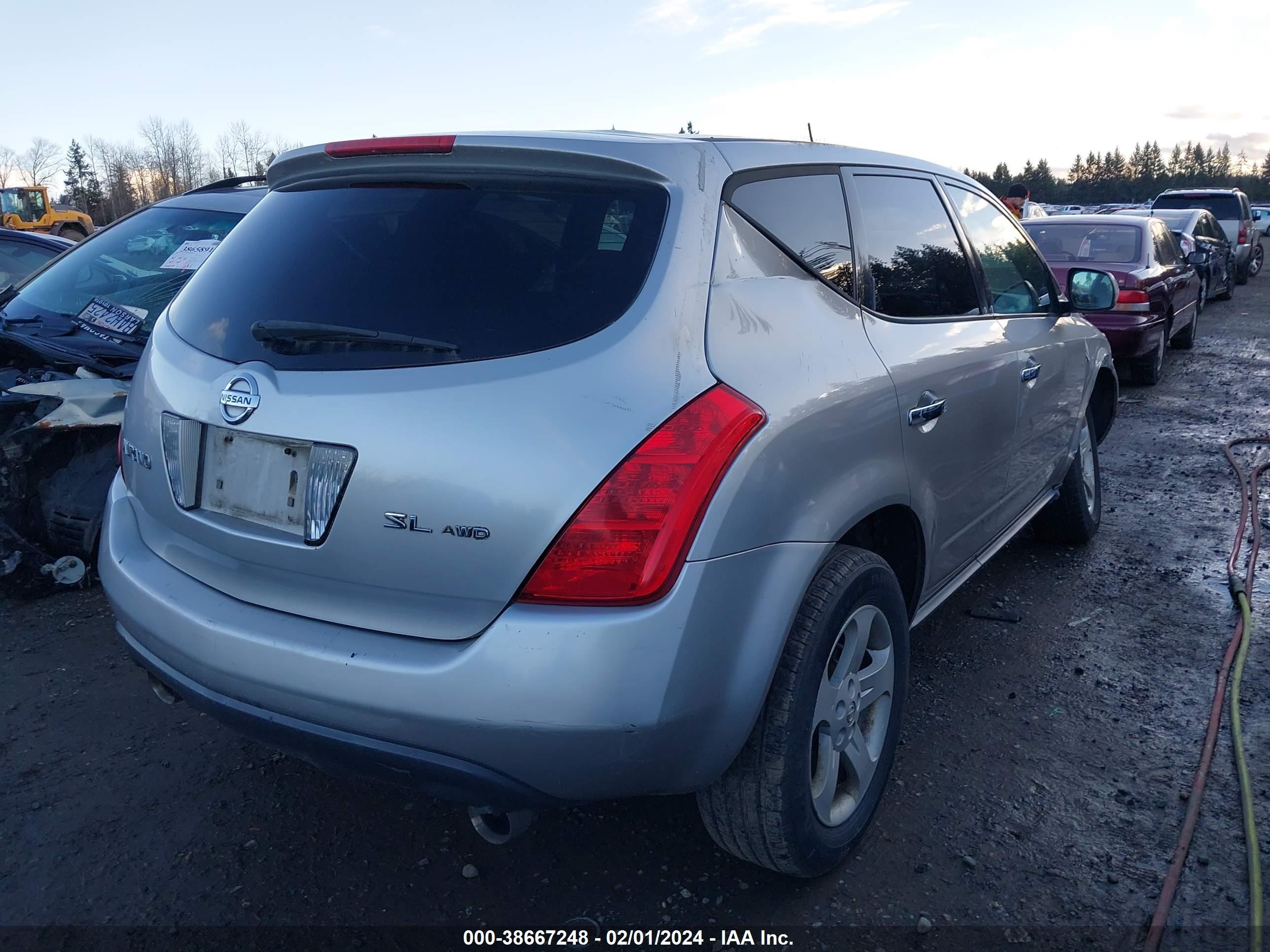 Photo 3 VIN: JN8AZ08W95W412591 - NISSAN MURANO 