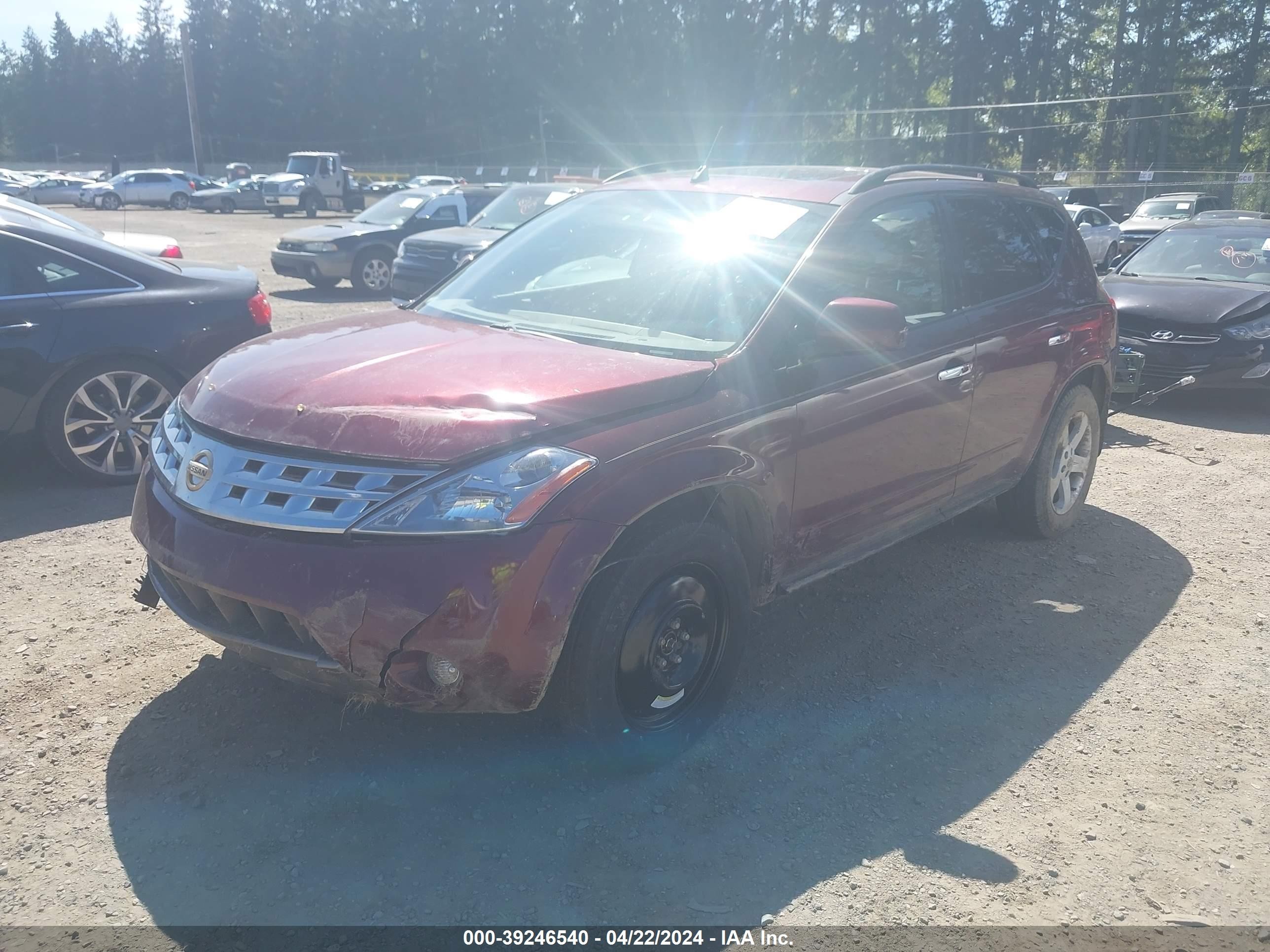 Photo 1 VIN: JN8AZ08W95W416074 - NISSAN MURANO 