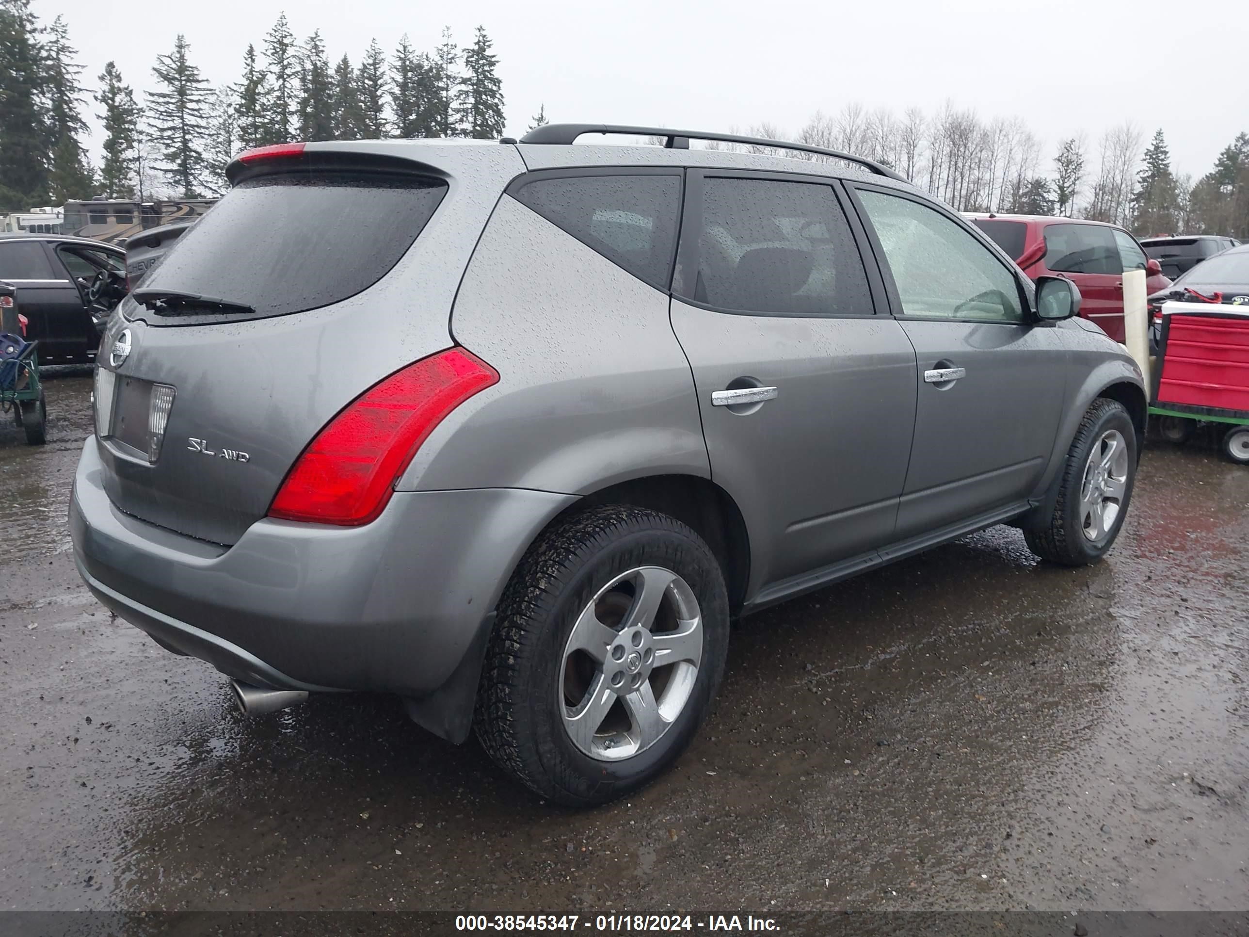 Photo 3 VIN: JN8AZ08W95W421145 - NISSAN MURANO 