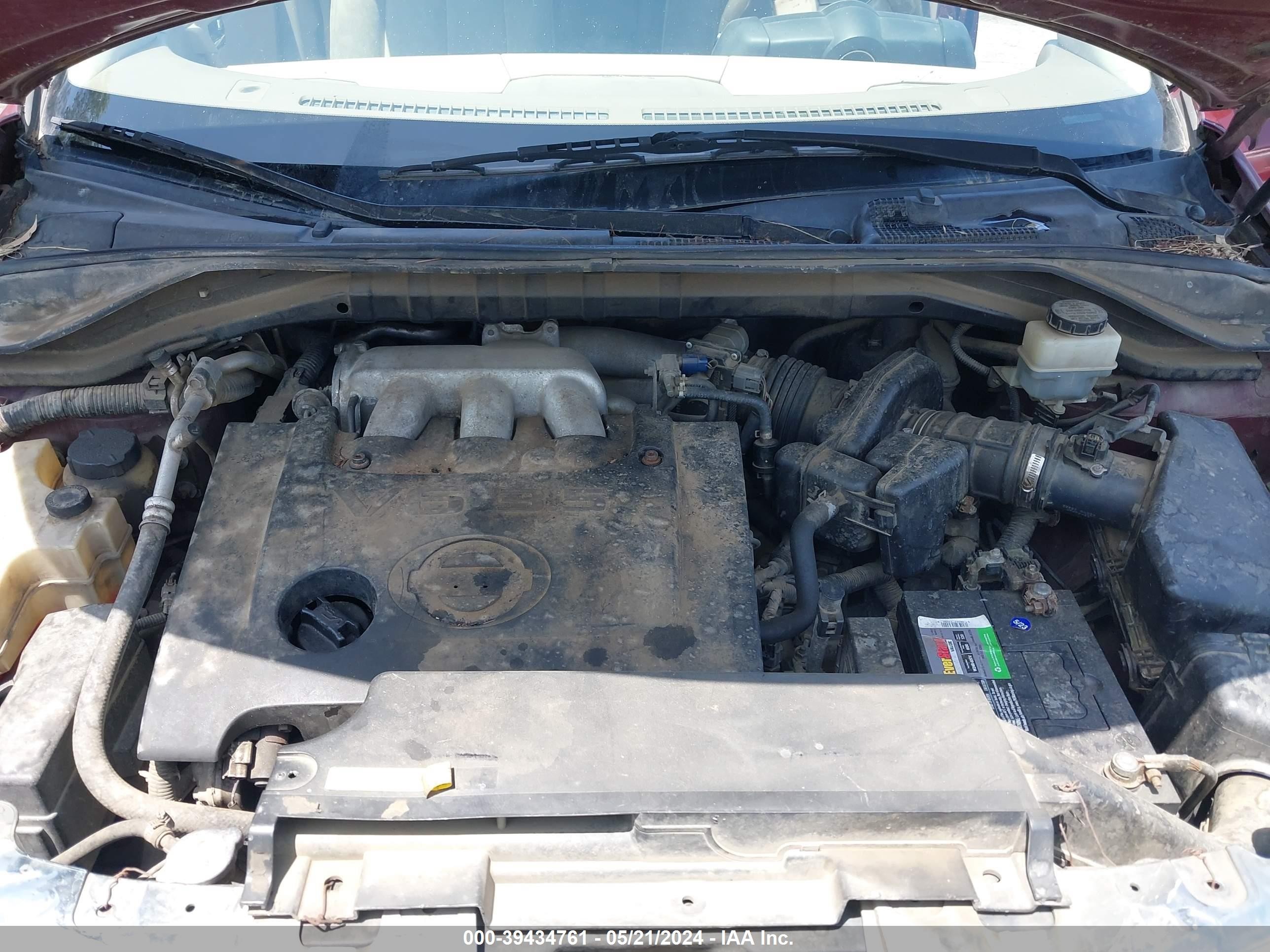 Photo 9 VIN: JN8AZ08W96W502065 - NISSAN MURANO 