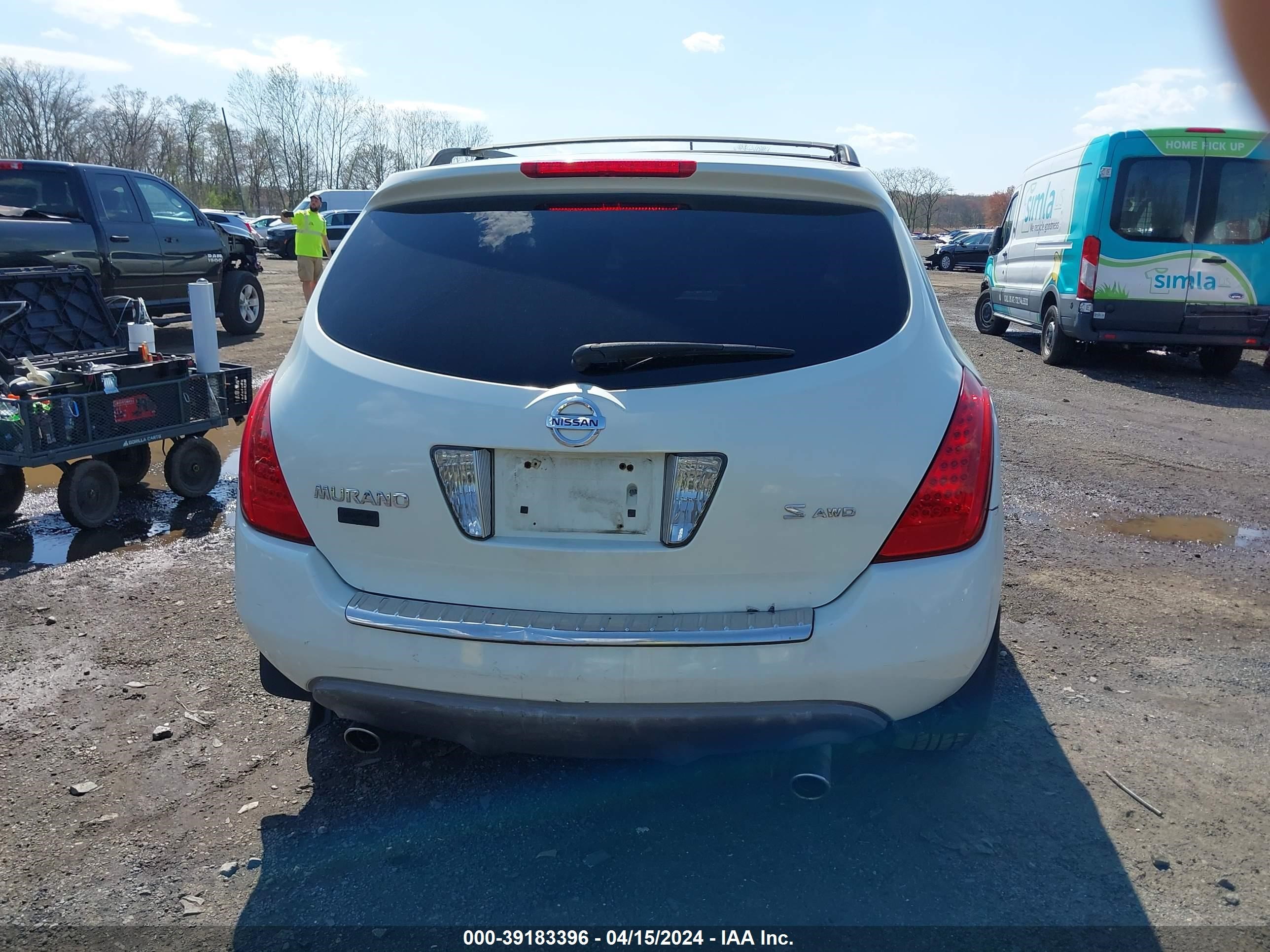 Photo 15 VIN: JN8AZ08W97W615208 - NISSAN MURANO 