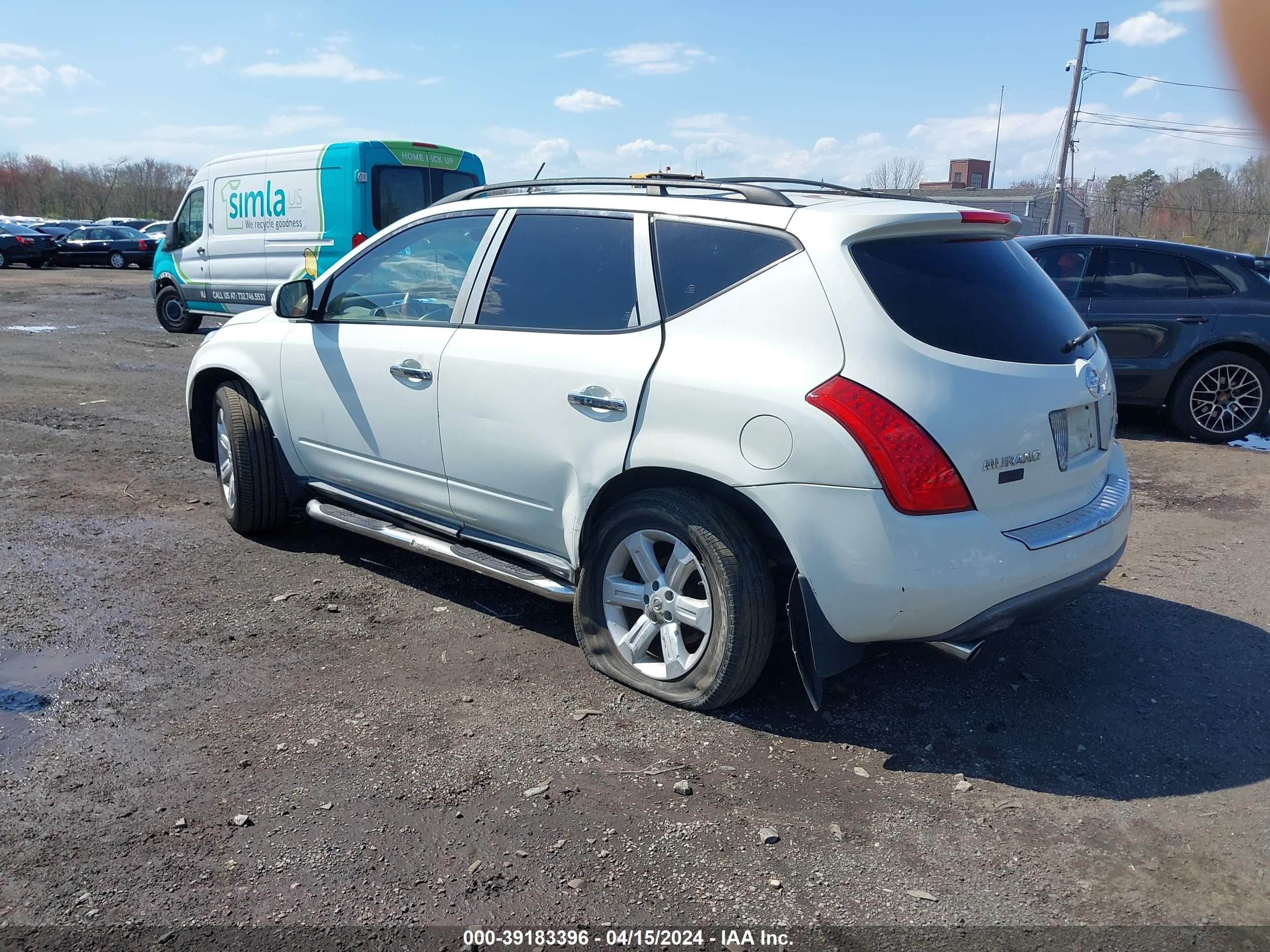 Photo 2 VIN: JN8AZ08W97W615208 - NISSAN MURANO 