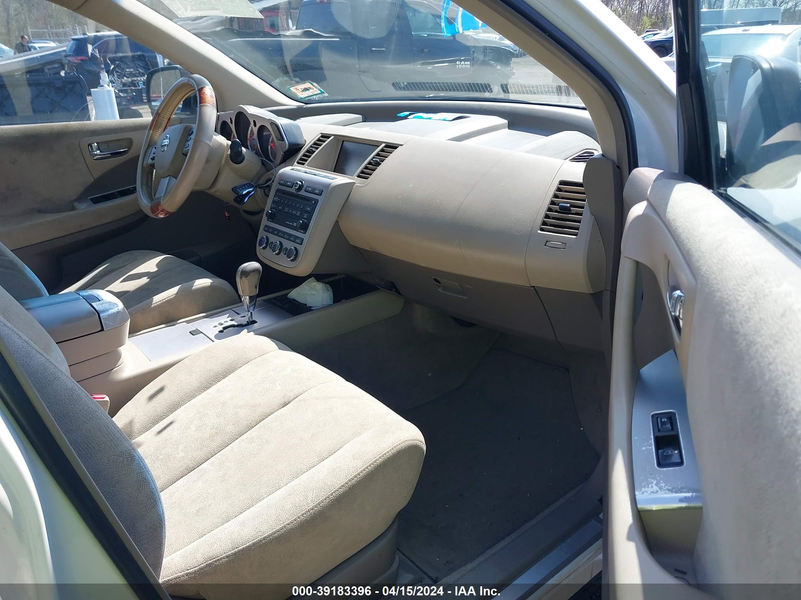 Photo 4 VIN: JN8AZ08W97W615208 - NISSAN MURANO 