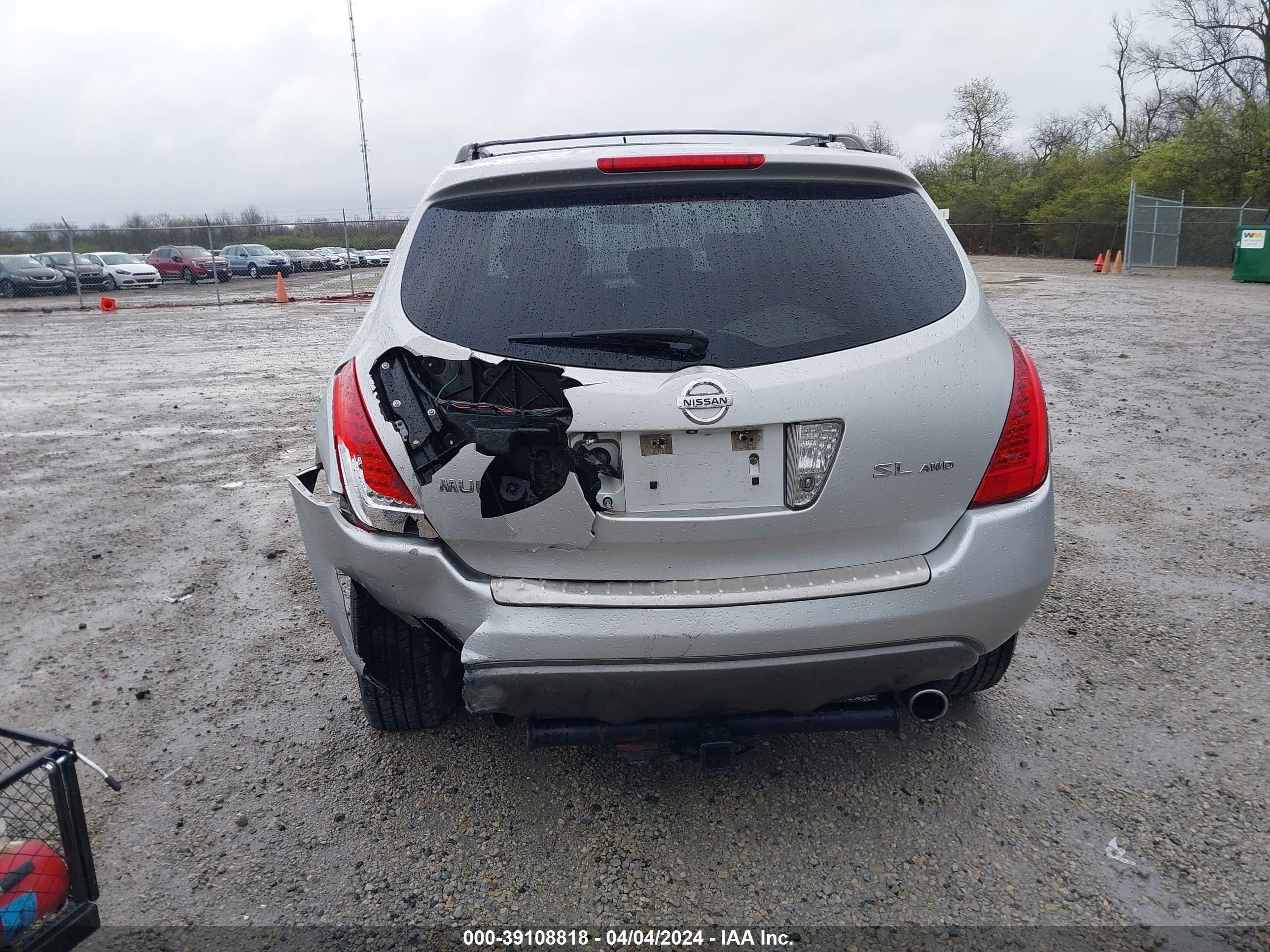 Photo 16 VIN: JN8AZ08W97W620070 - NISSAN MURANO 