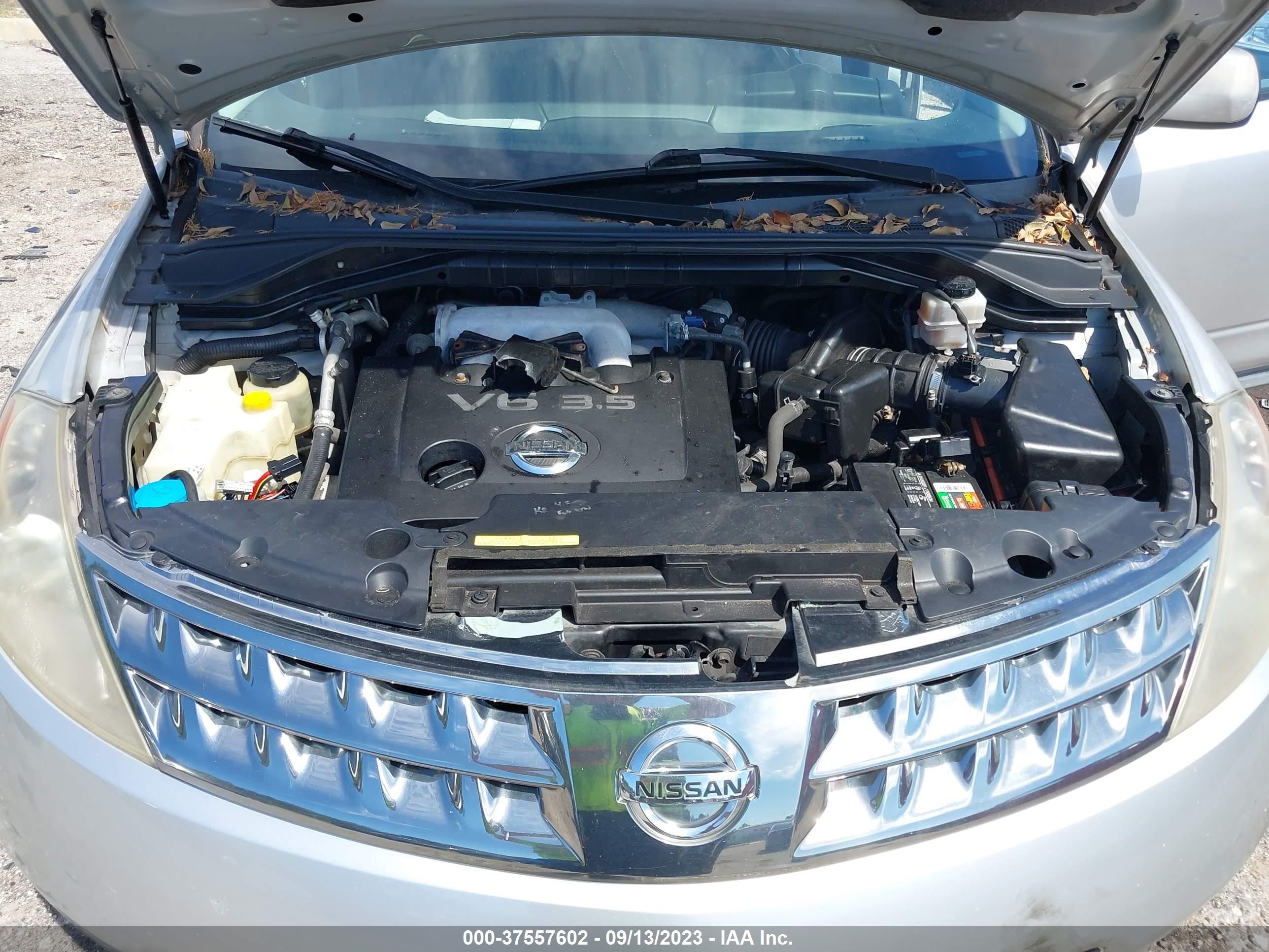 Photo 9 VIN: JN8AZ08W97W624636 - NISSAN MURANO 