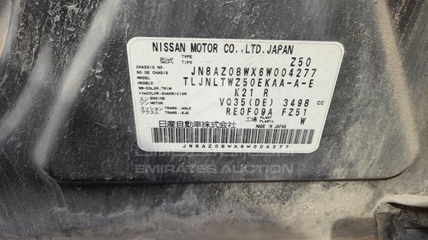 Photo 2 VIN: JN8AZ08WX6W004277 - NISSAN MURANO 